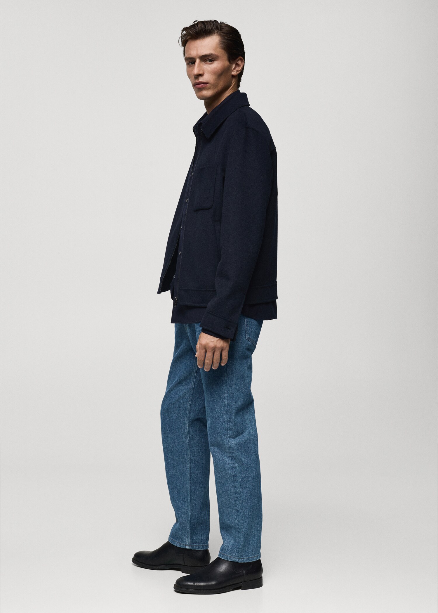 Slim-fit jeans in medium wash - Details of the article 2