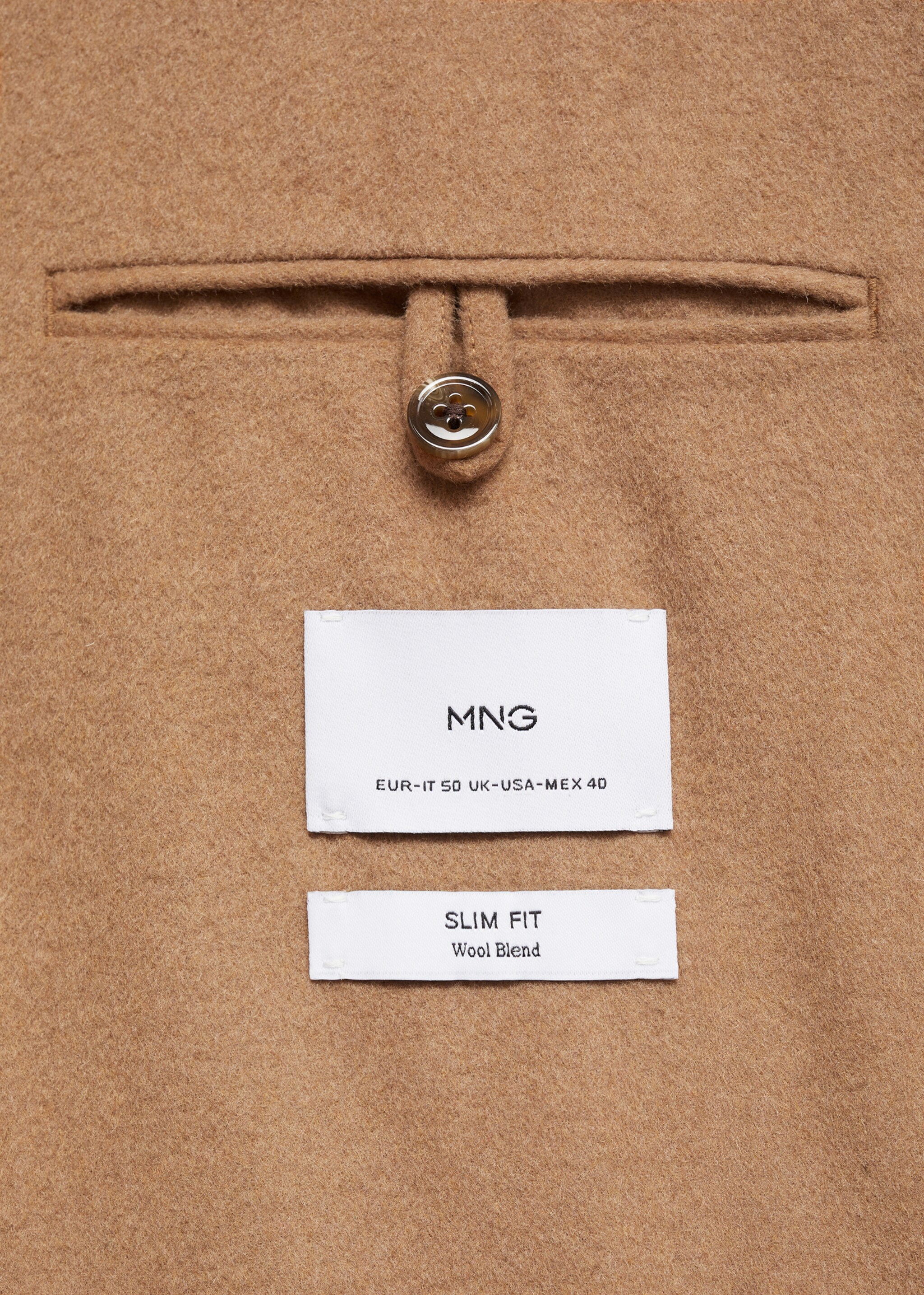 Veste laine slim-fit - Détail de l'article 0