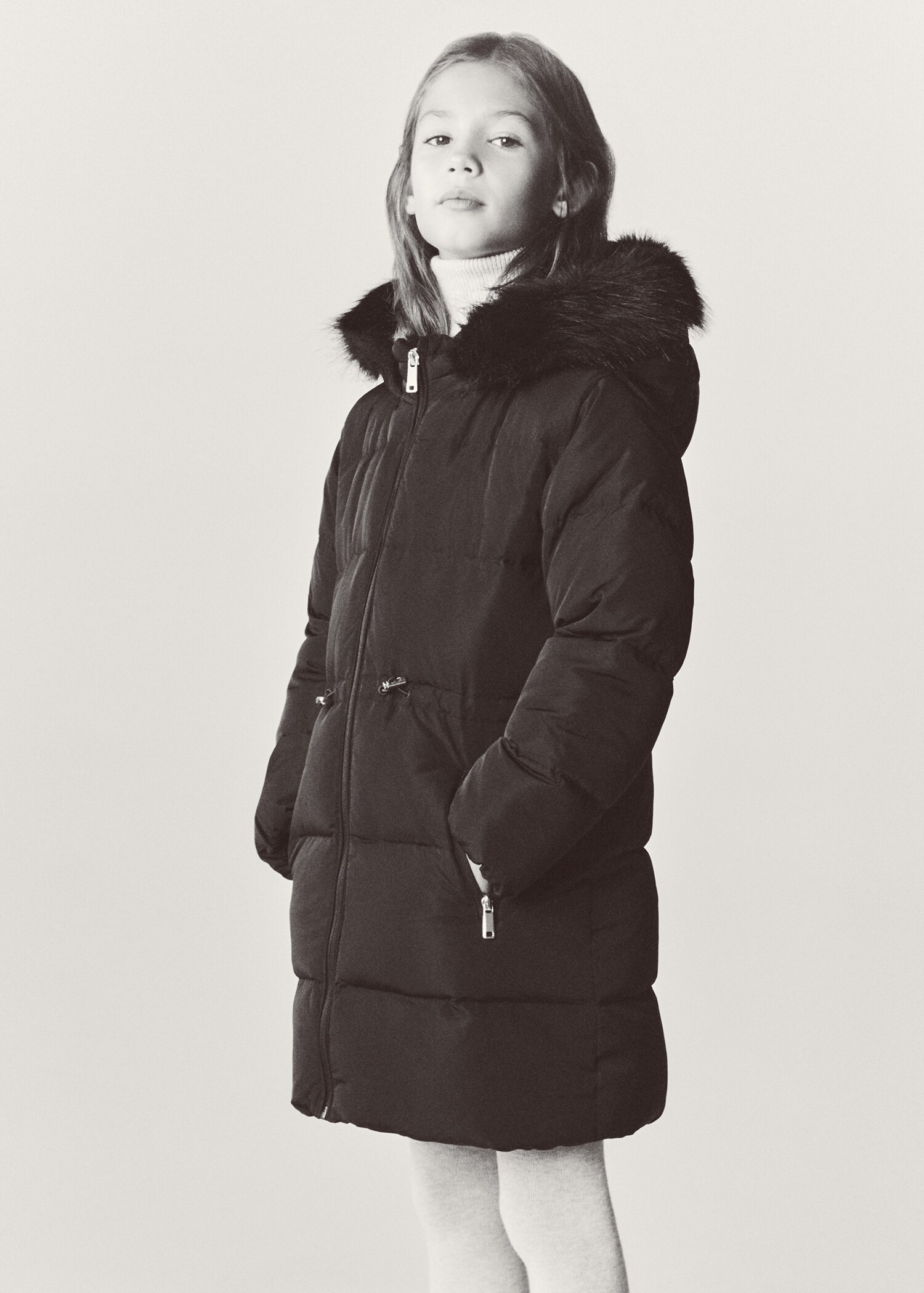 Quilted feather coat - Details of the article 6
