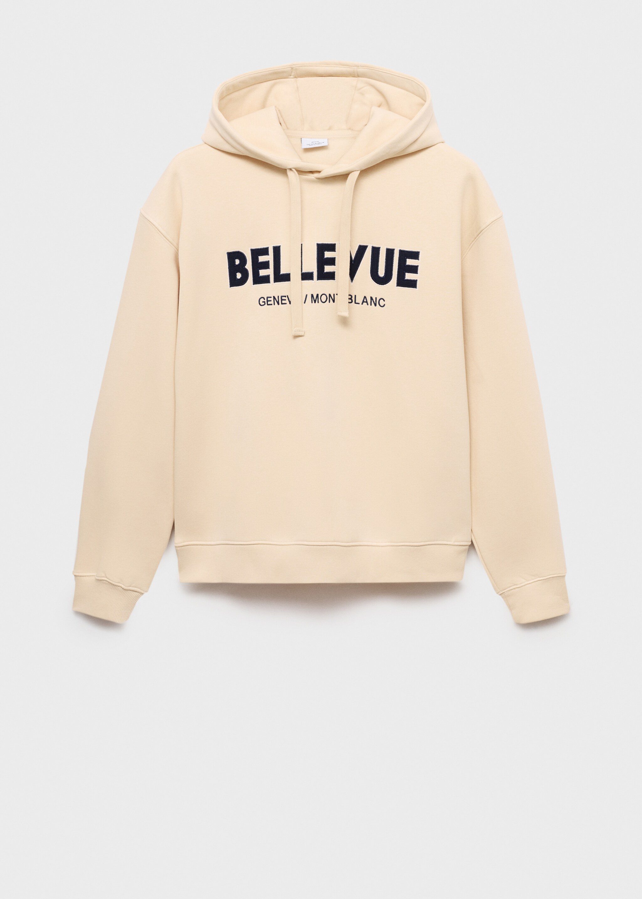 Sudadera algodón estampado texto - Artículo sin modelo