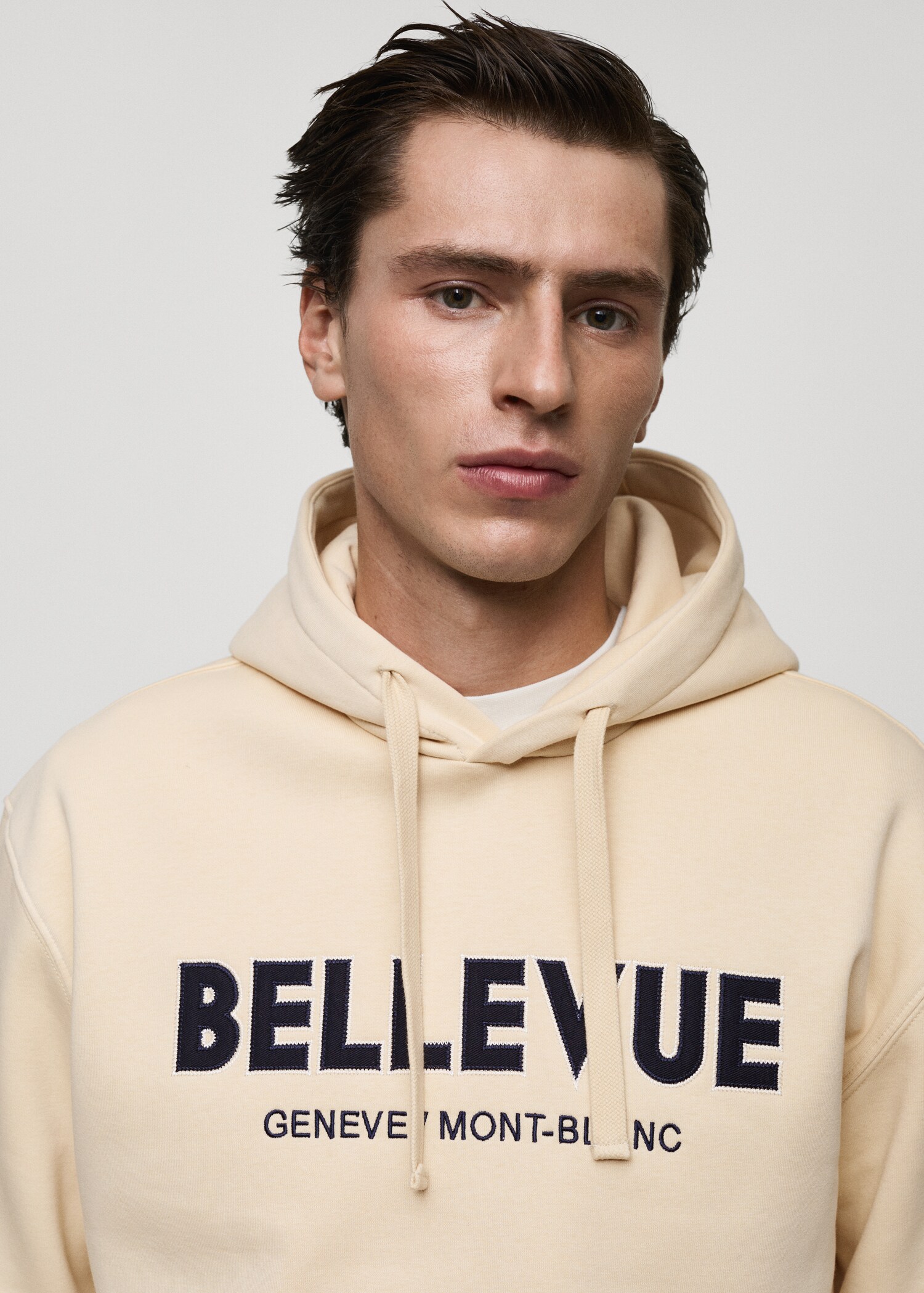 Sudadera algodón estampado texto - Detalle del artículo 1