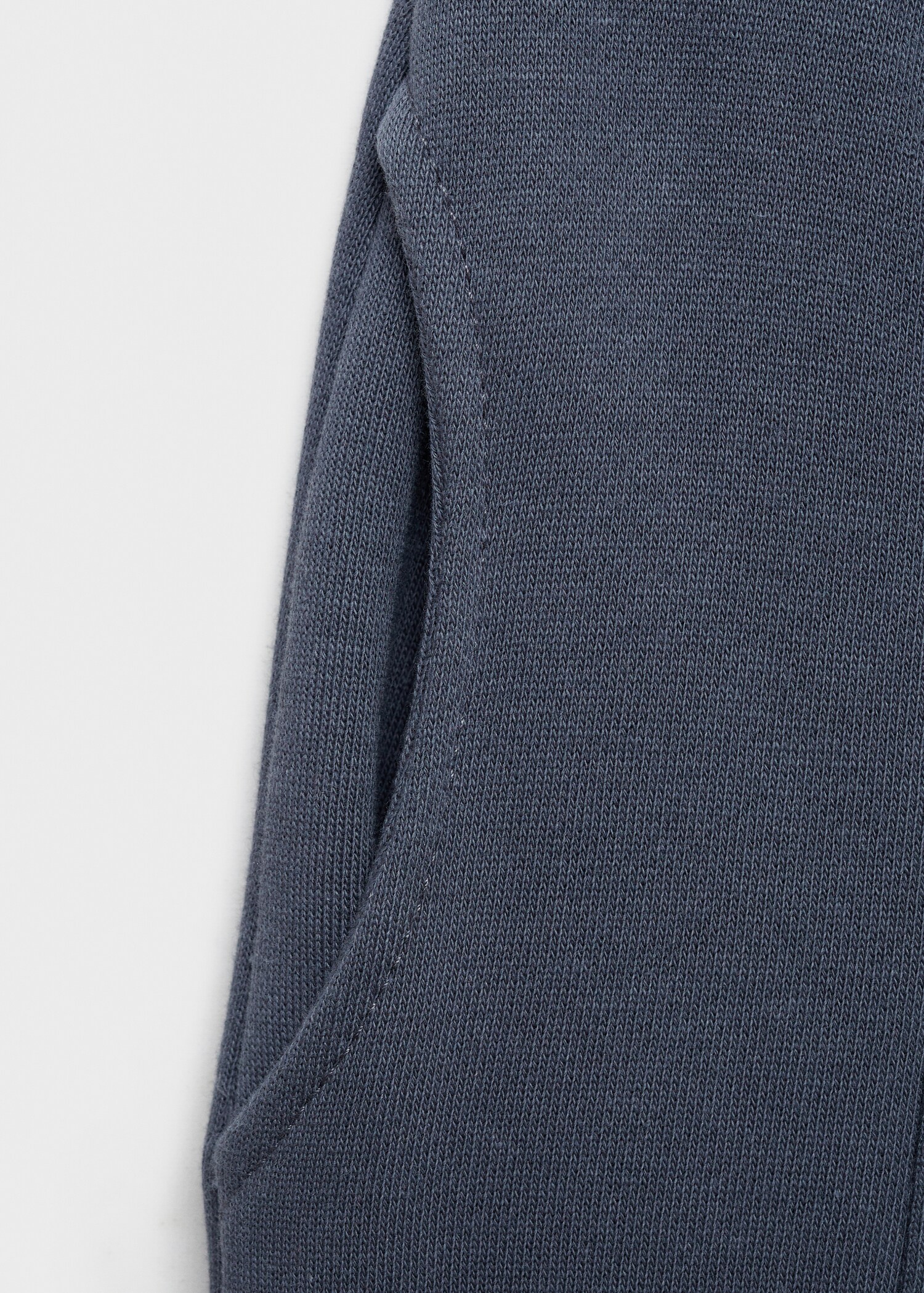 Cotton jogger trousers with pockets - Details of the article 0