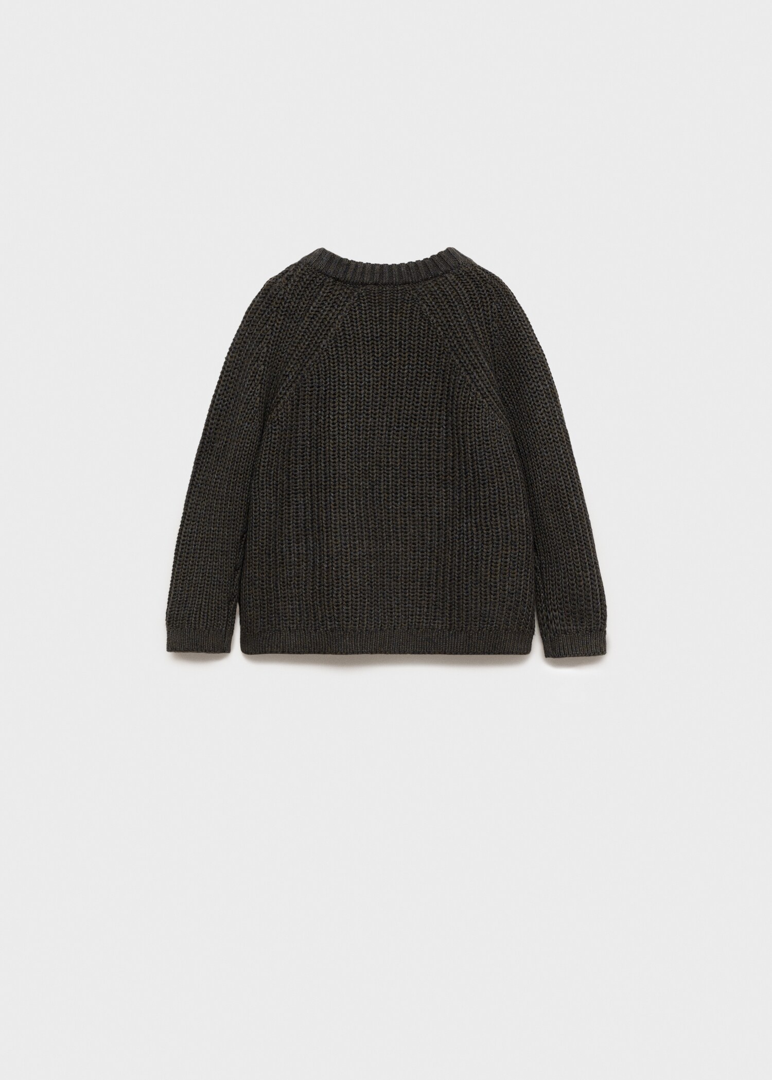 Buttons detail knit sweater - Reverse of the article