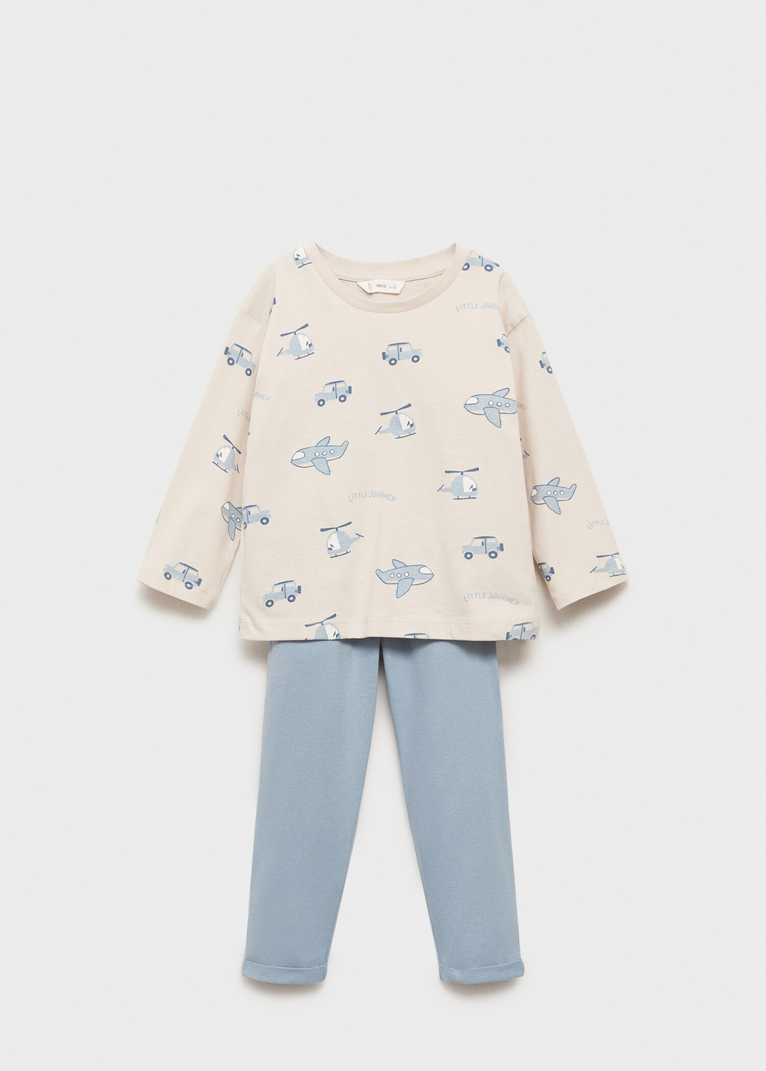 Pijama largo estampado - Artículo sin modelo