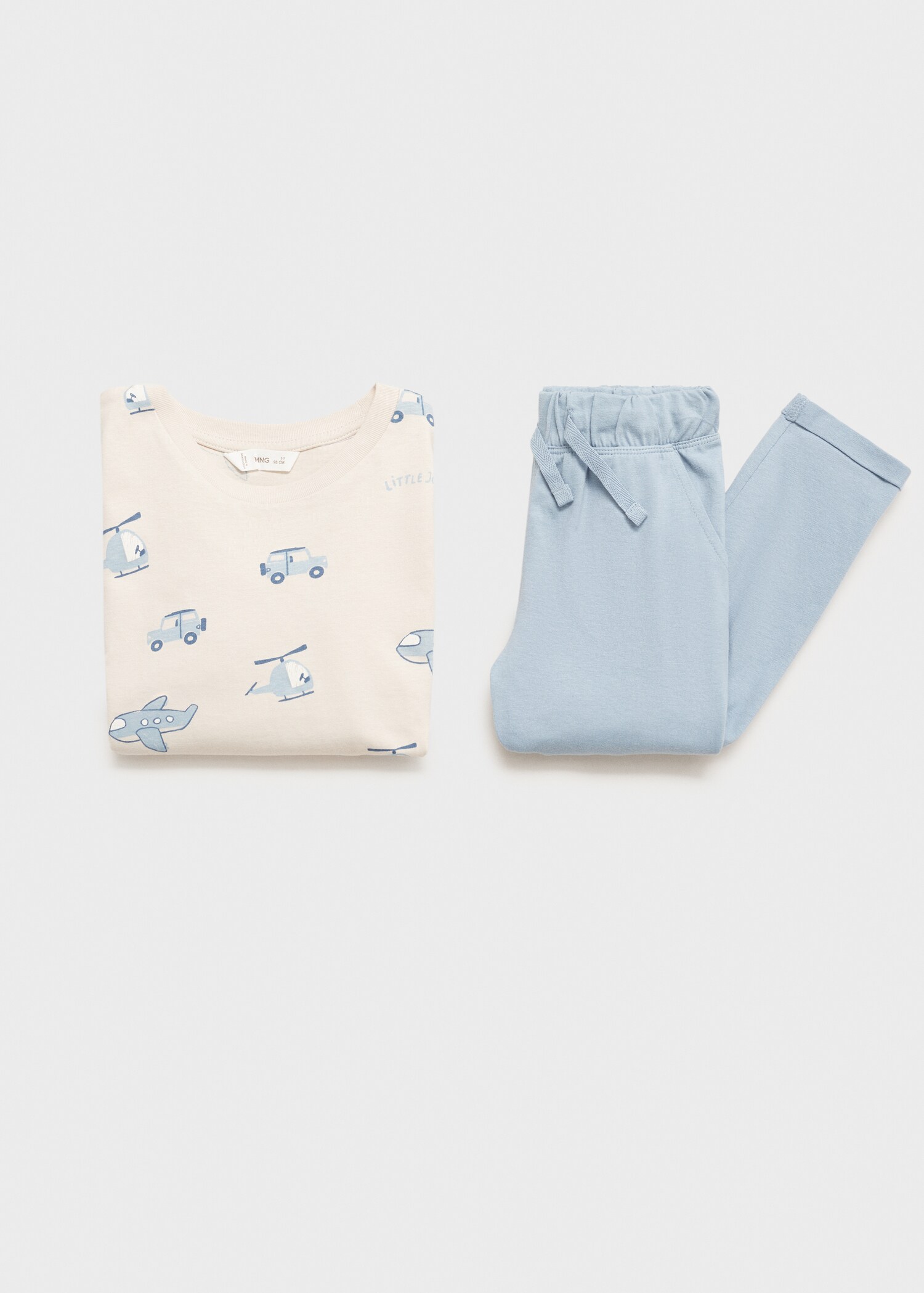 Pijama largo estampado - Detalle del artículo 8