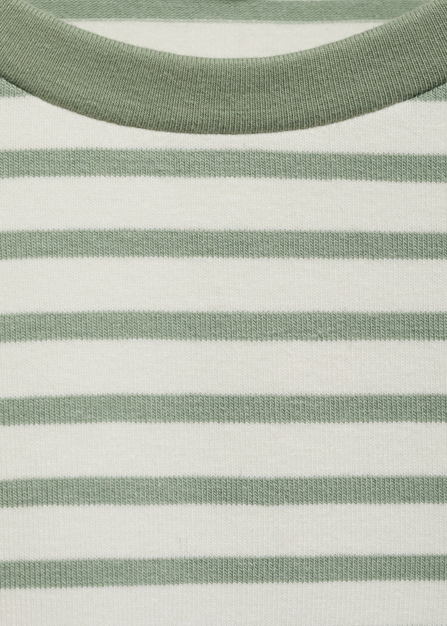 Gestreept T-shirt met lange mouwen - Detail van het artikel 8