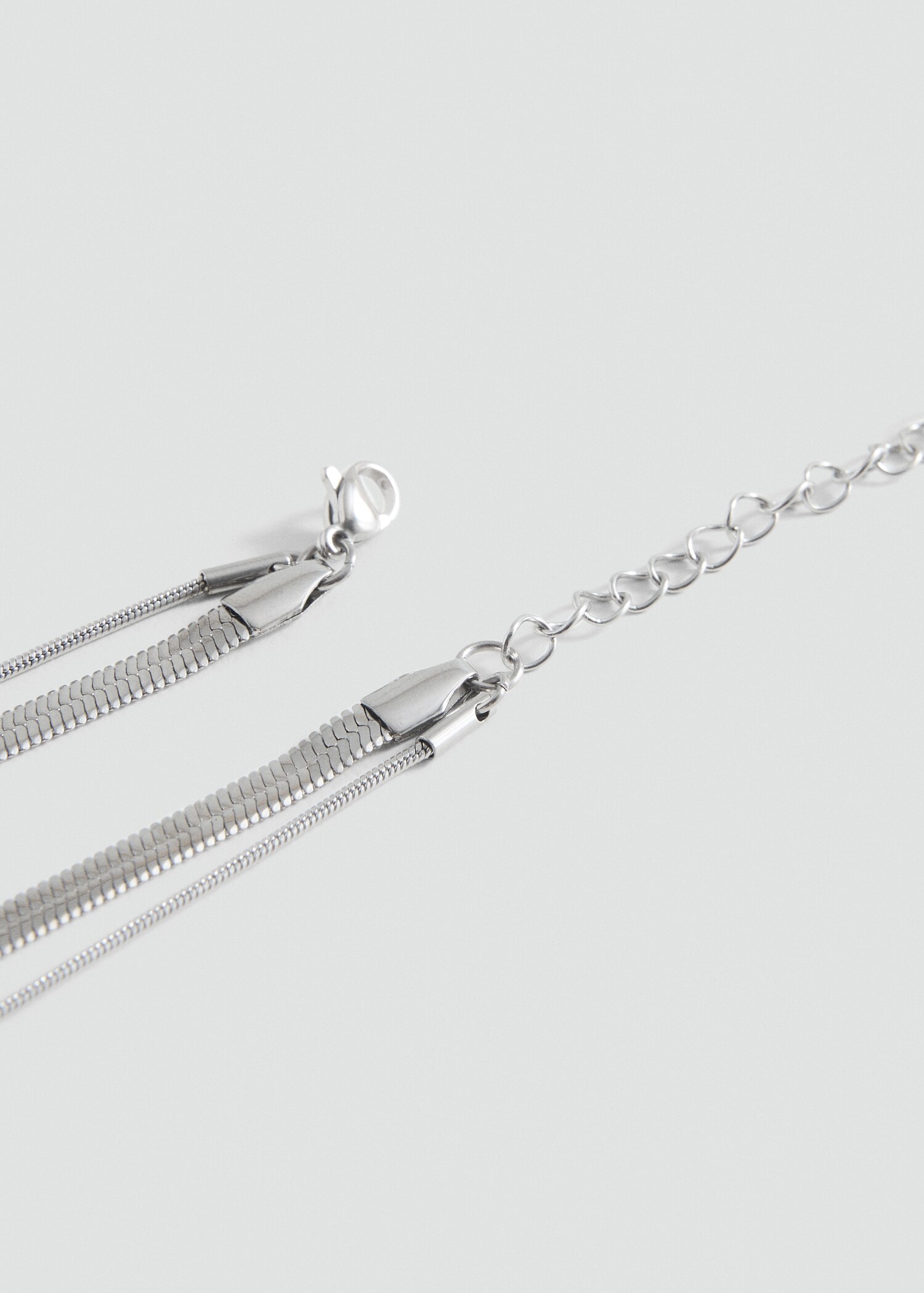 Double chain necklace - Details of the article 1