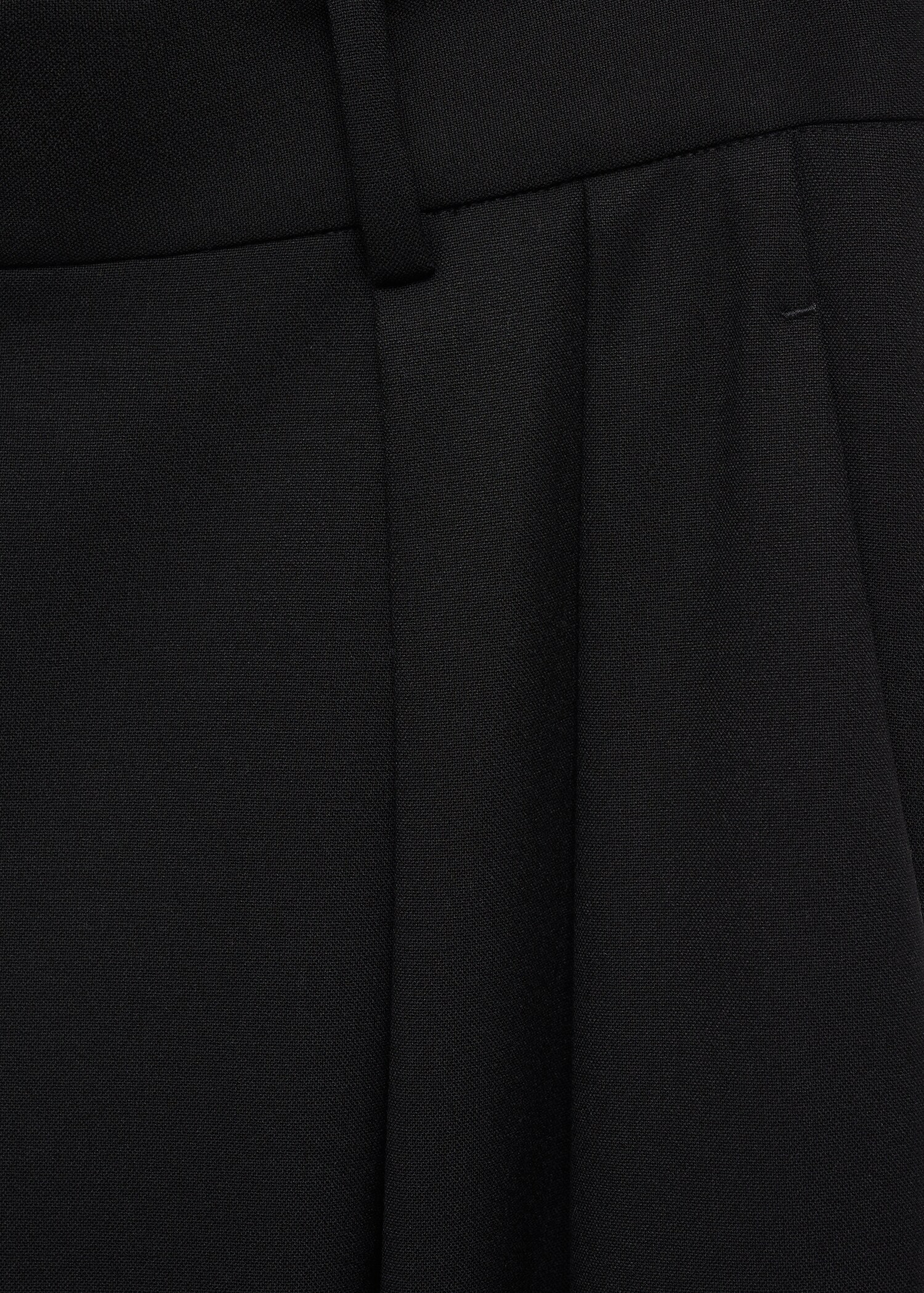 Wideleg pleated trousers - Details of the article 0