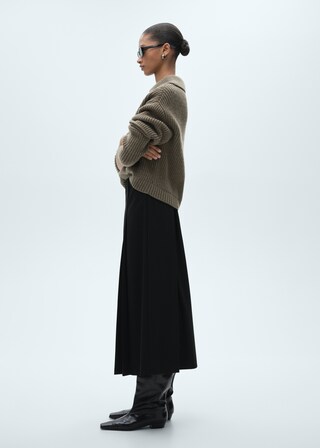 Mango Yellow Utility Skirt