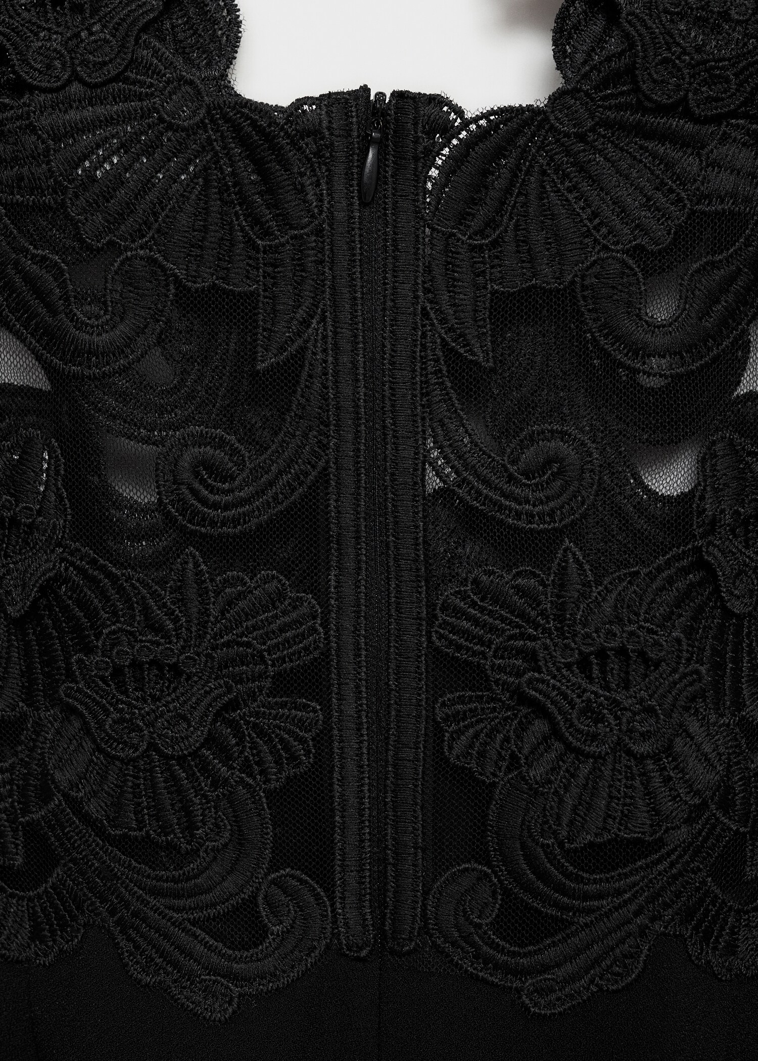 Combinaison détail tulle dentelle - Détail de l'article 0