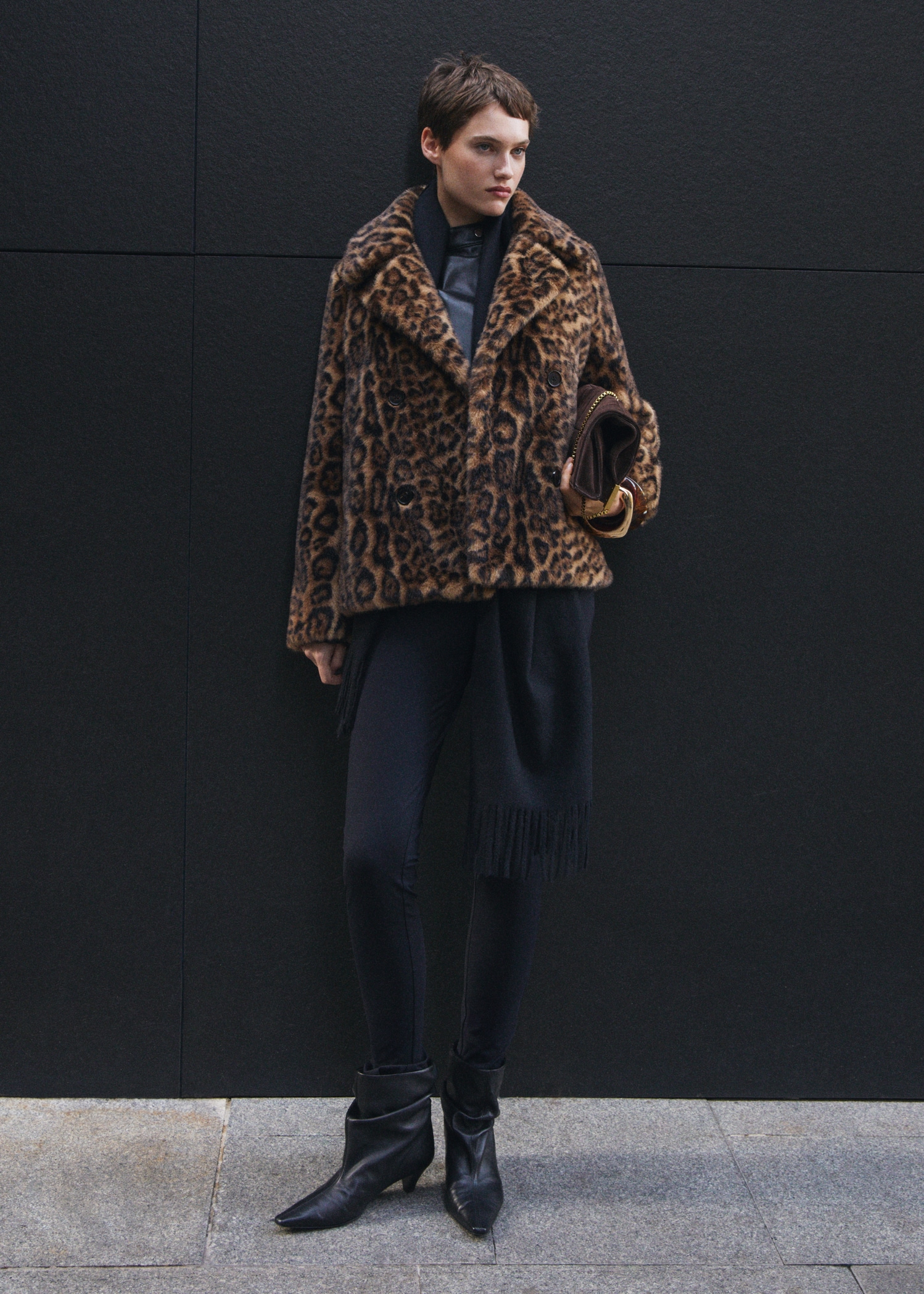 Abrigo leopardo efecto pelo - Detalle del artículo 7