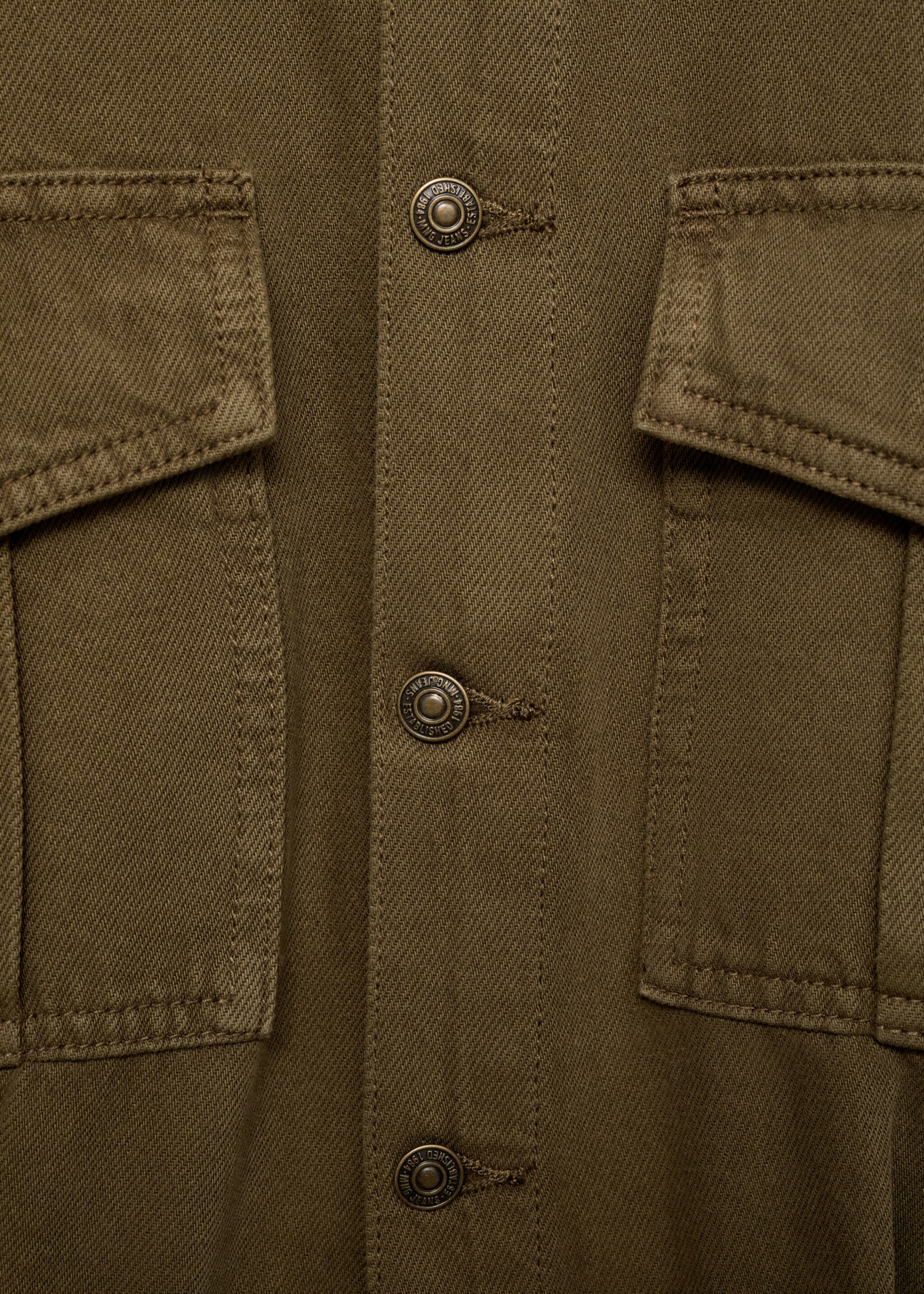 Belt denim jumpsuit - Details of the article 8