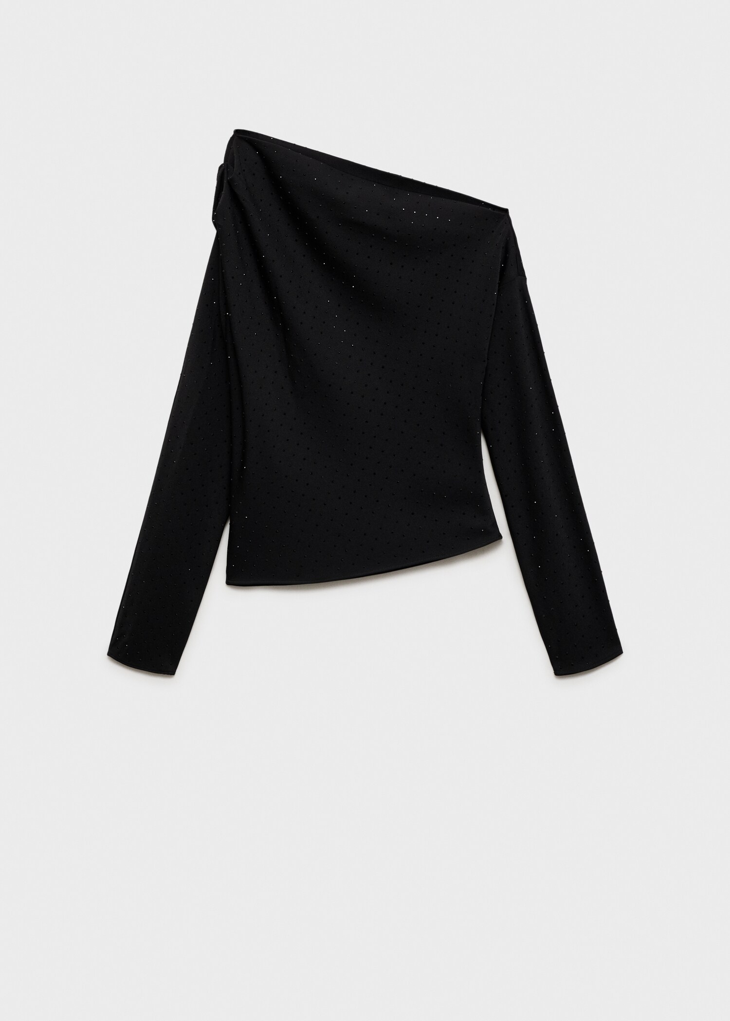 Blusa asimétrica lentejuelas - Artículo sin modelo