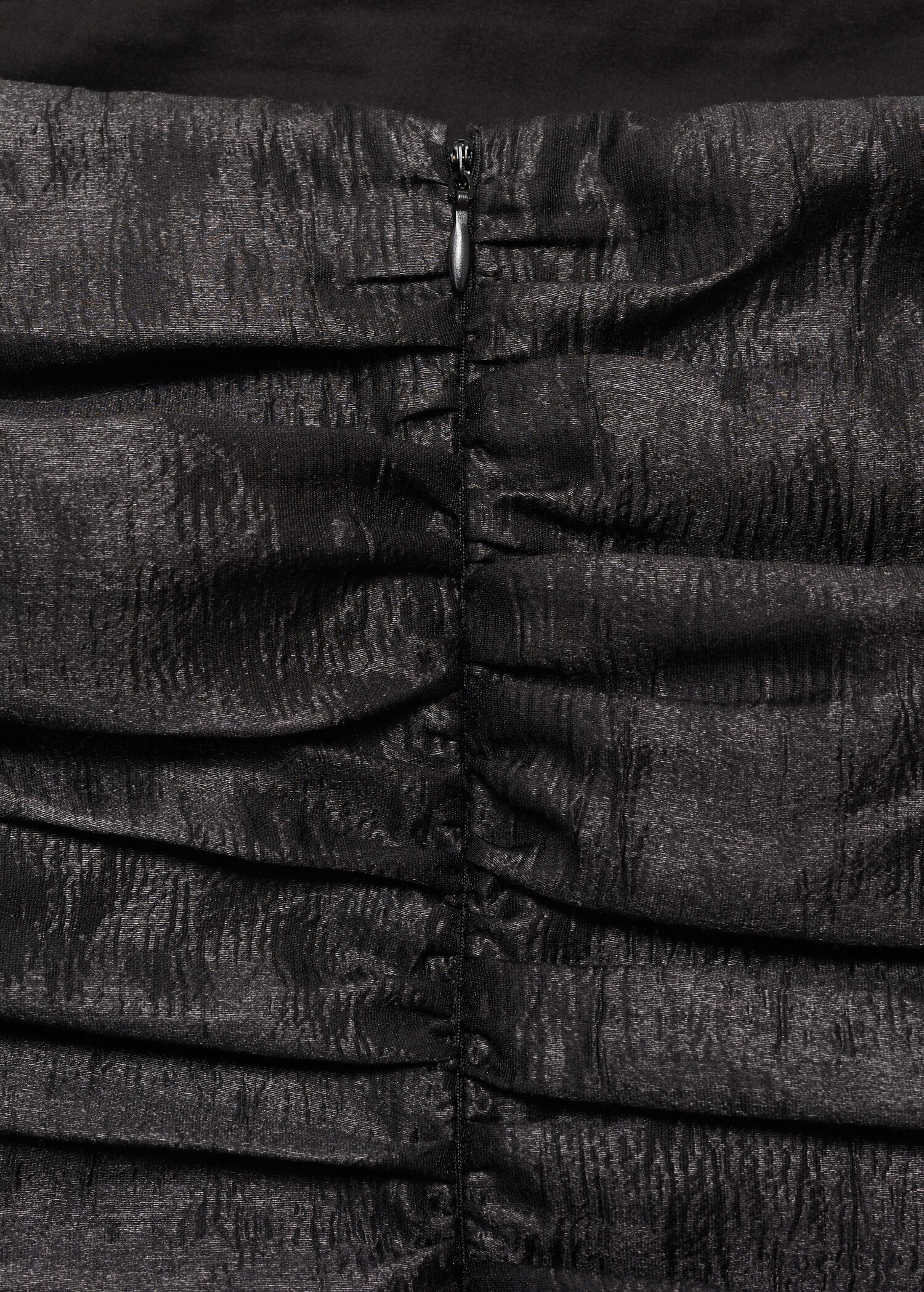 Draped dress with bubble hem - Details of the article 0
