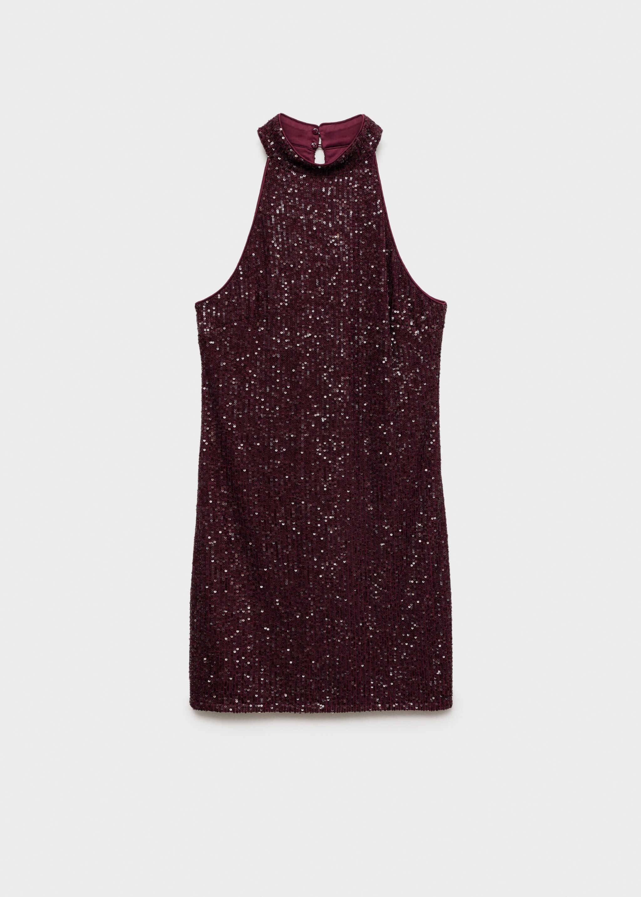 Vestido lentejuelas cuello halter - Artículo sin modelo