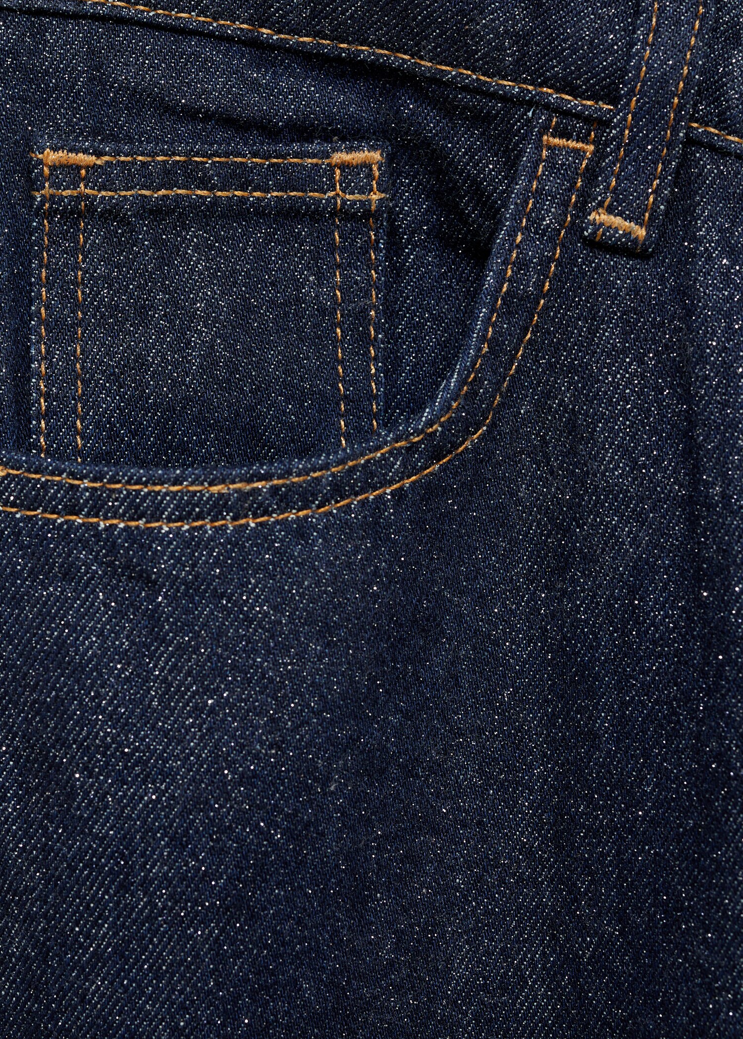 Jean droit rinse wash brillant - Détail de l'article 0