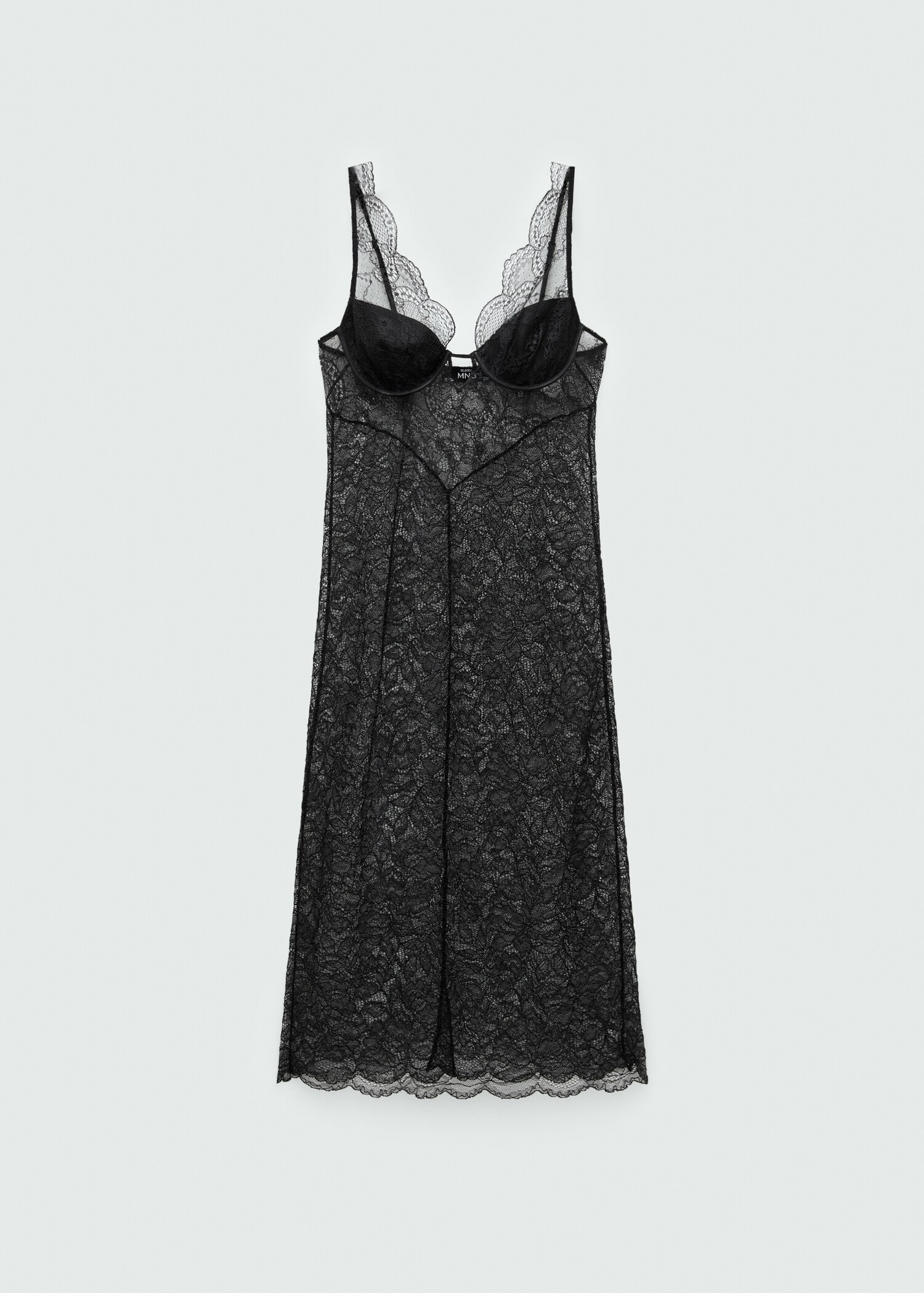 Guipure slip dress - Article without model