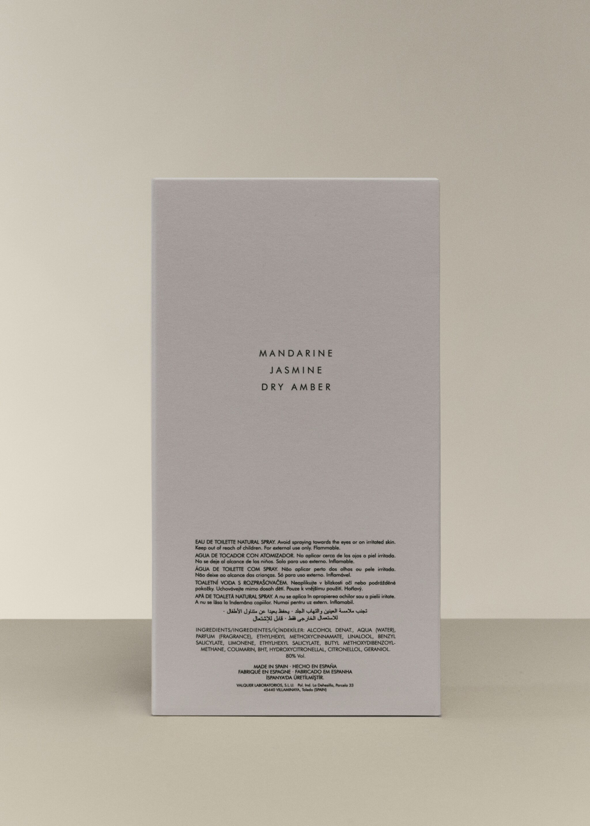 Amber Skin fragance 100ml - Details of the article 1, Mink Grey. Ref: 77039227-00.