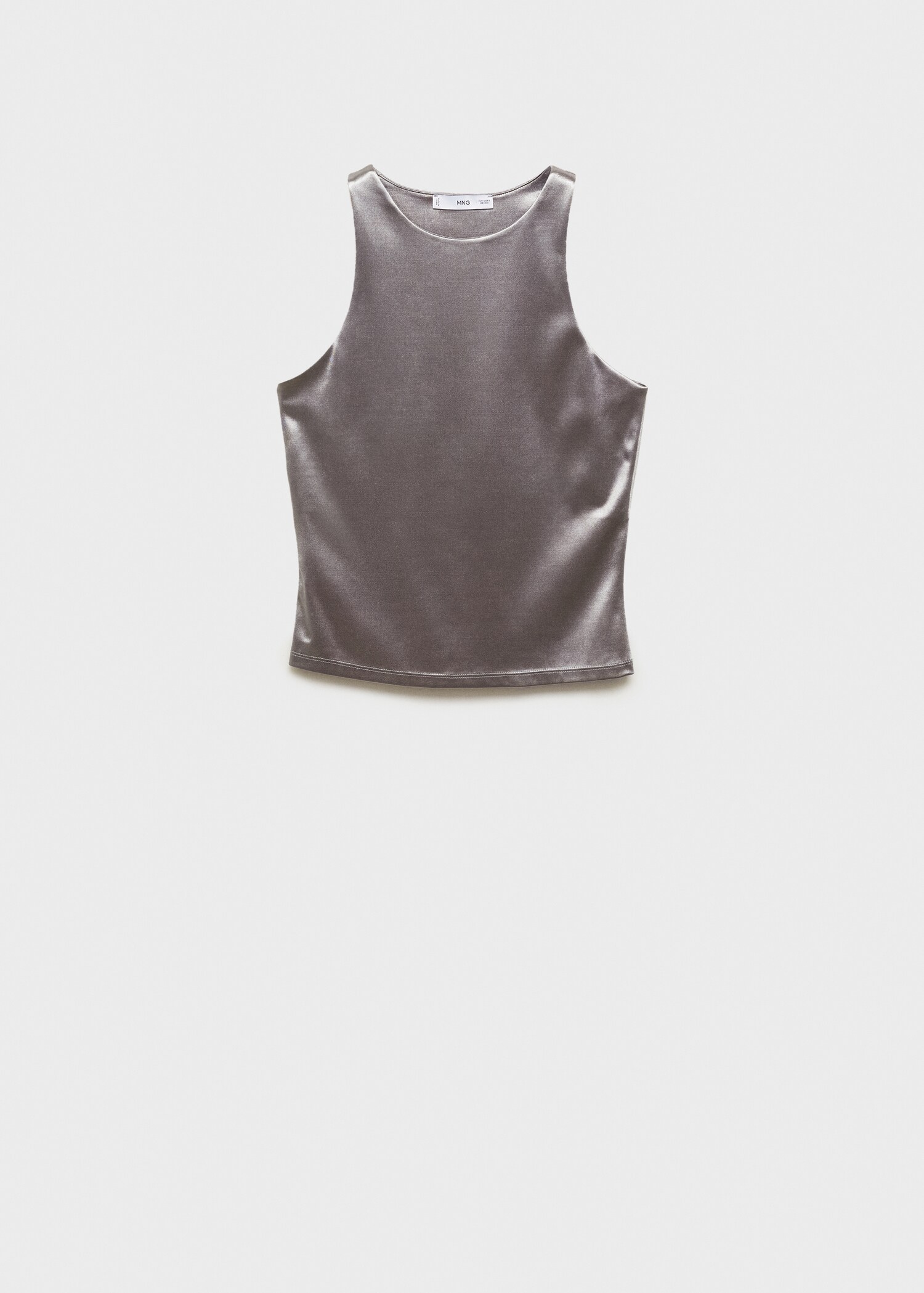 Metallic satin top - Article without model