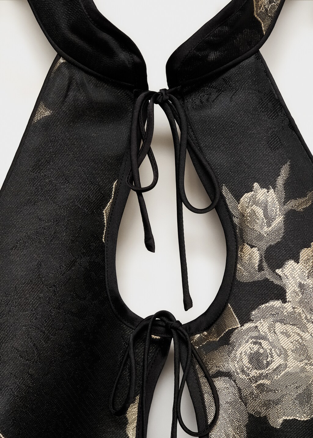 定期入れの back Open jacquard Japan MANGO | Women - dress ワンピース