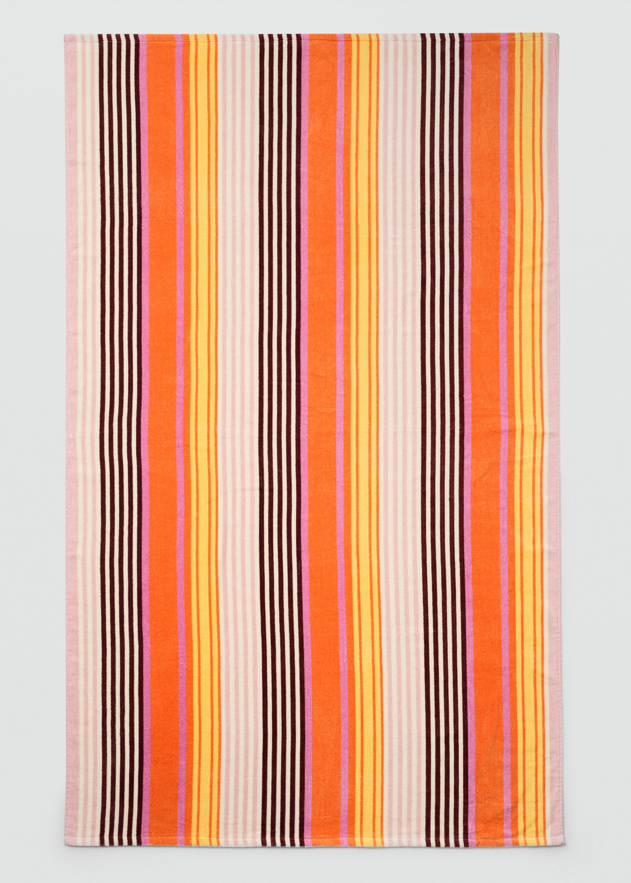 100% cotton striped beach towel - Details of the article 2