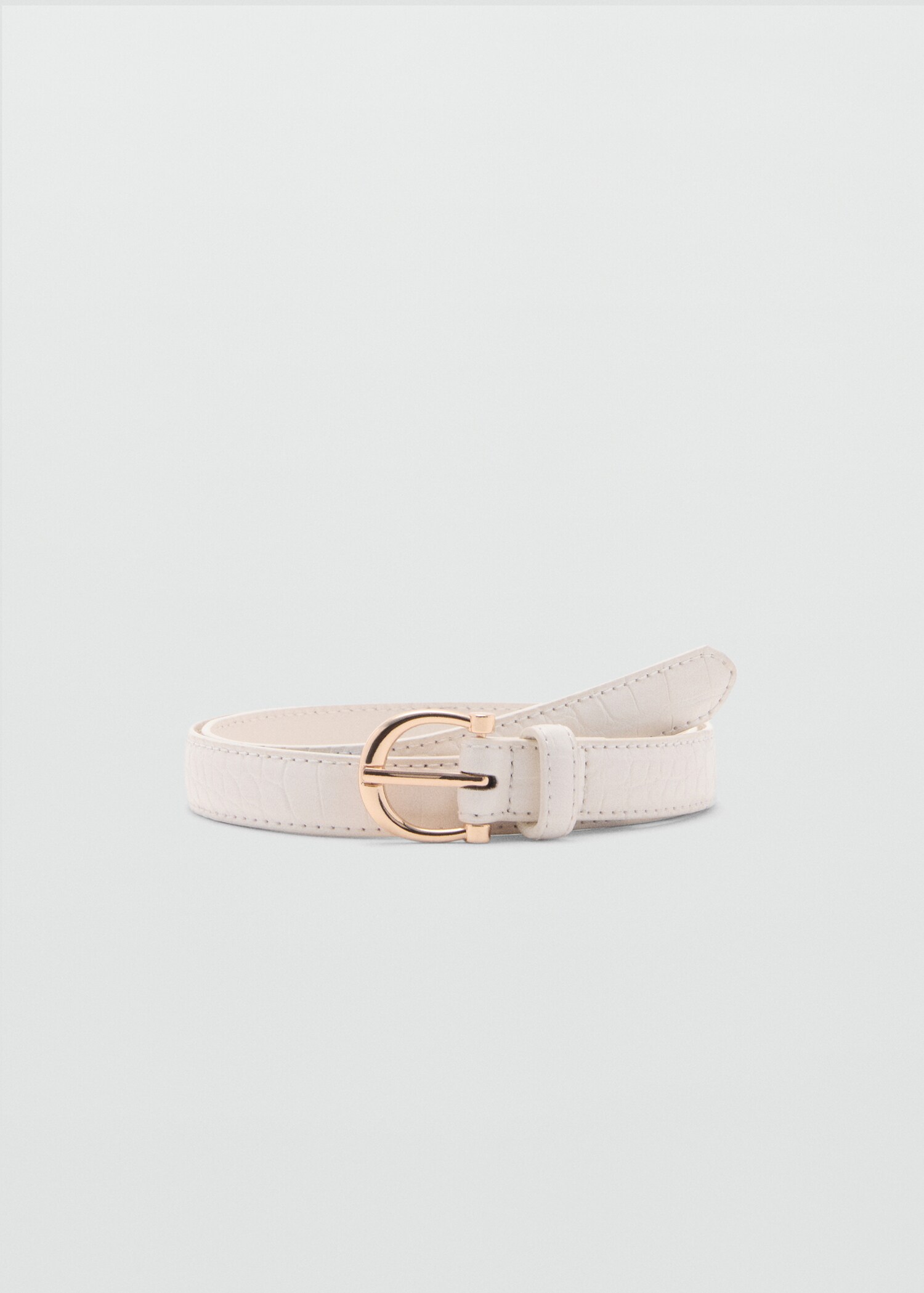 Ceinture effet crocodile - Article sans modèle