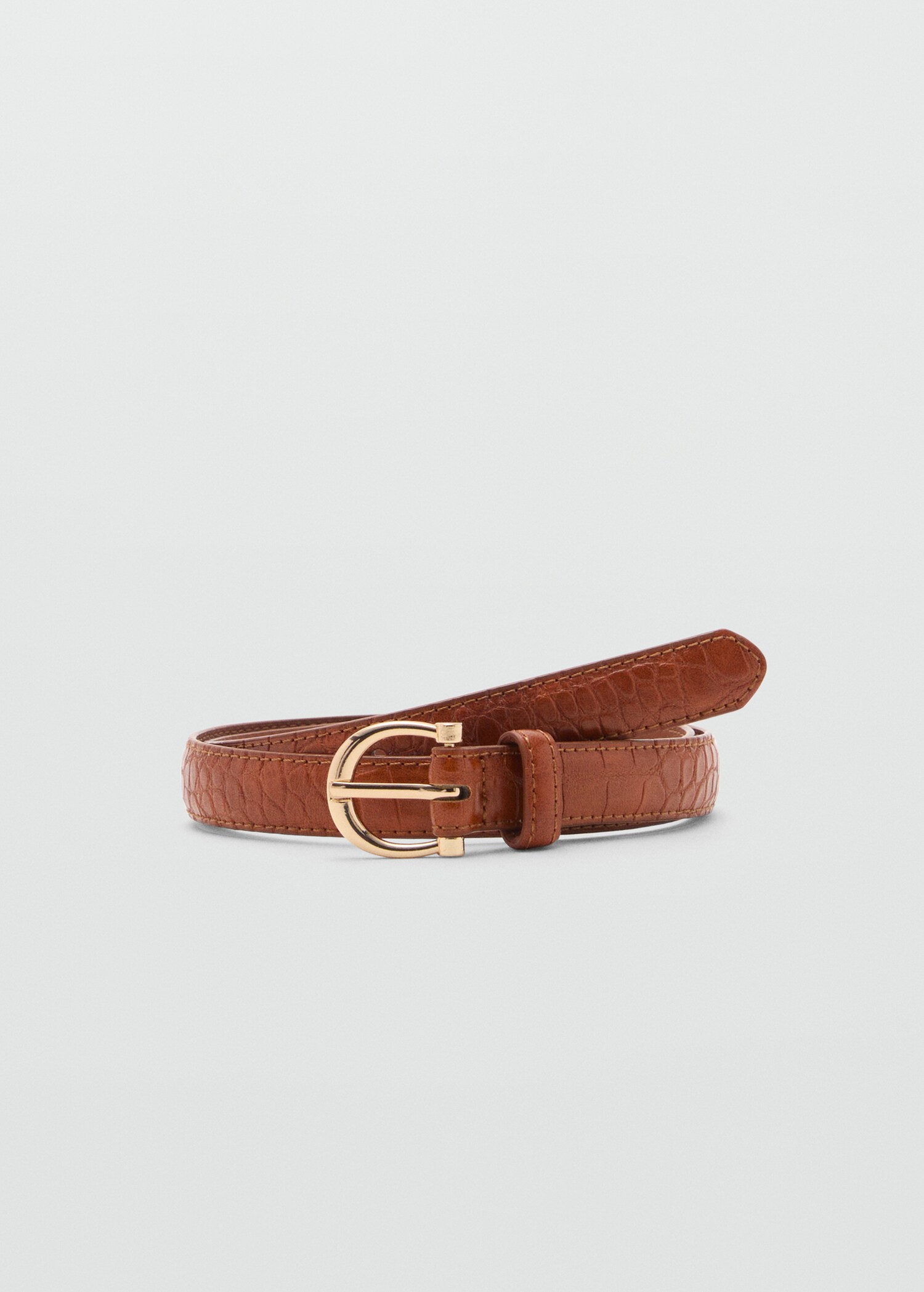 Ceinture effet crocodile - Article sans modèle