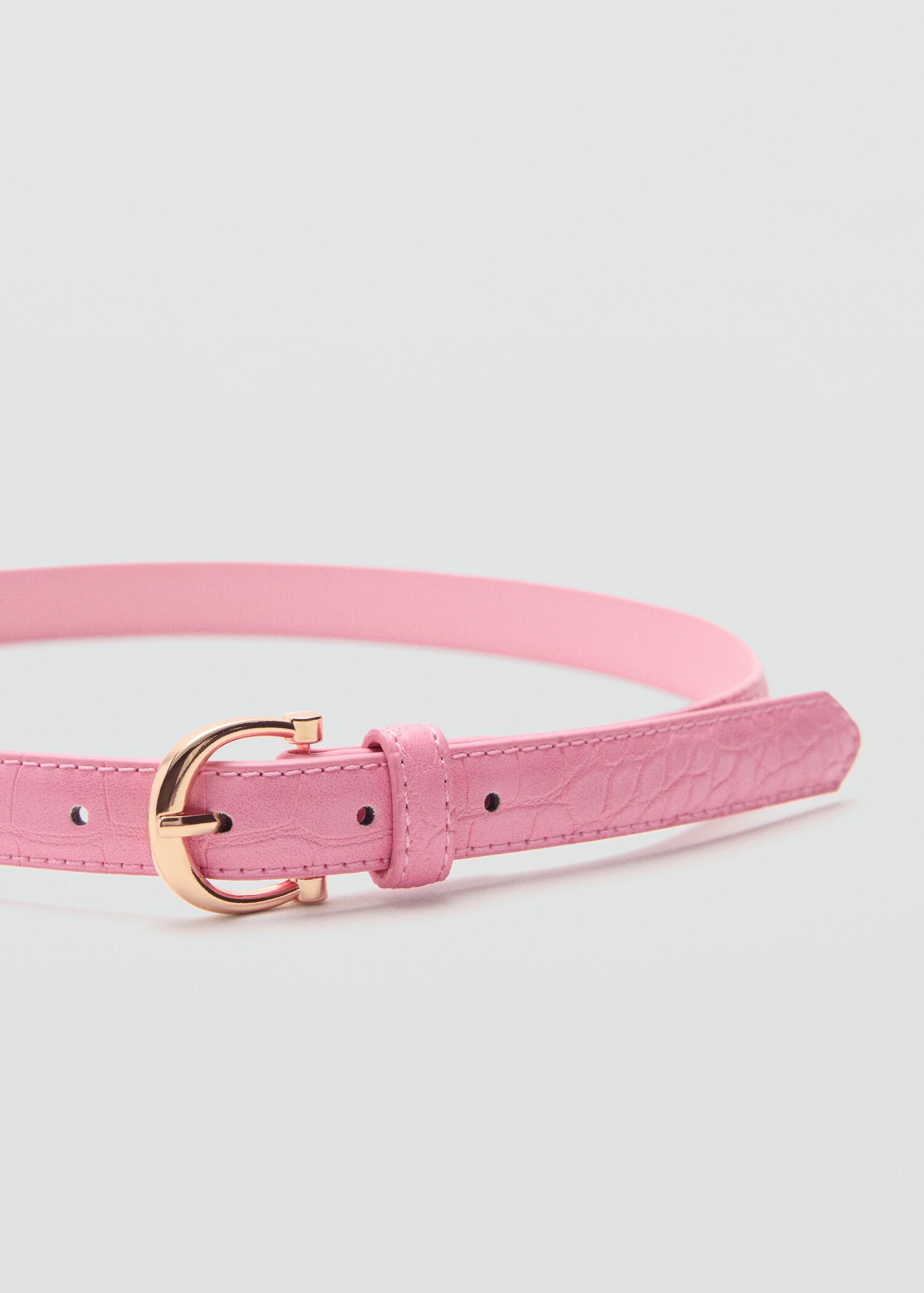 Ceinture effet crocodile - Plan moyen
