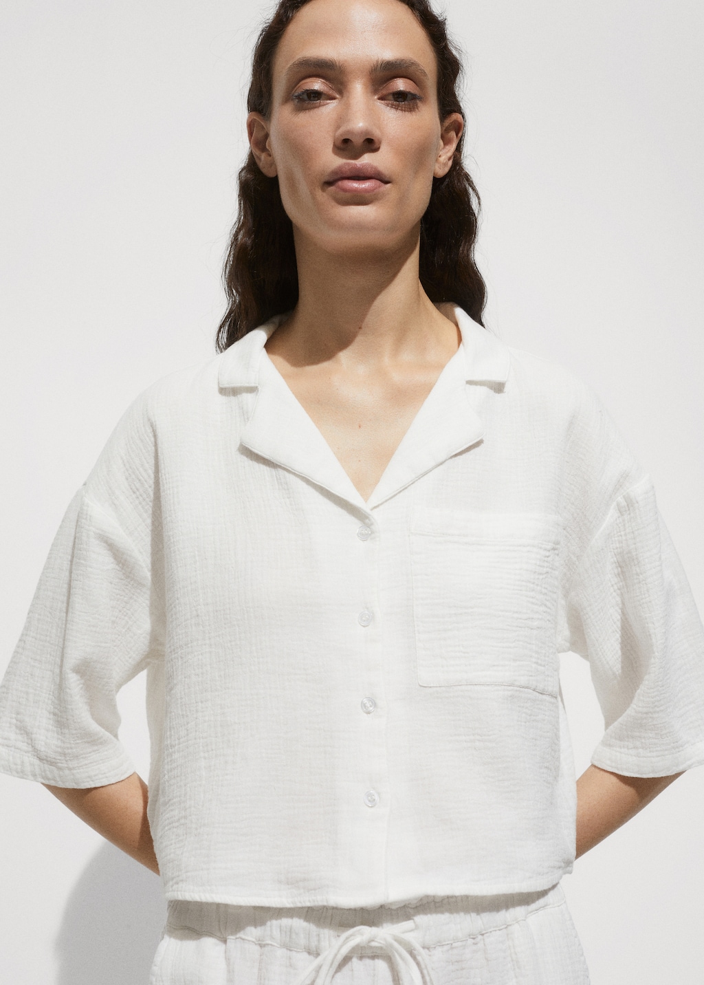 Camisas blancas mango mujer new arrivals