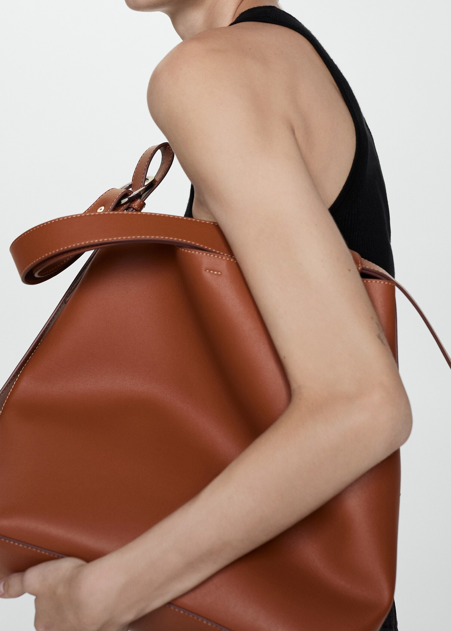 Short handle shopper bag - Details of the article 9