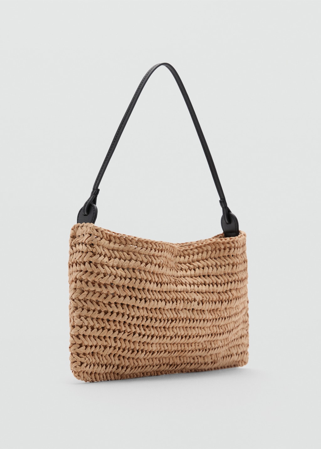 Natural fibre shoulder bag Women MANGO Canada
