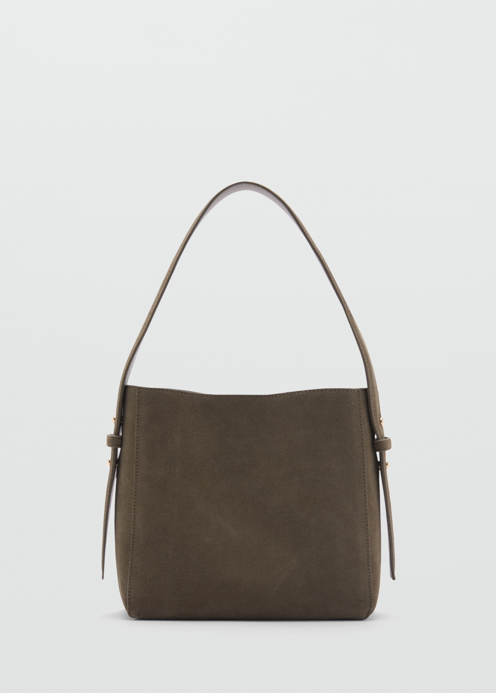 Leather shopper bag - Article without model