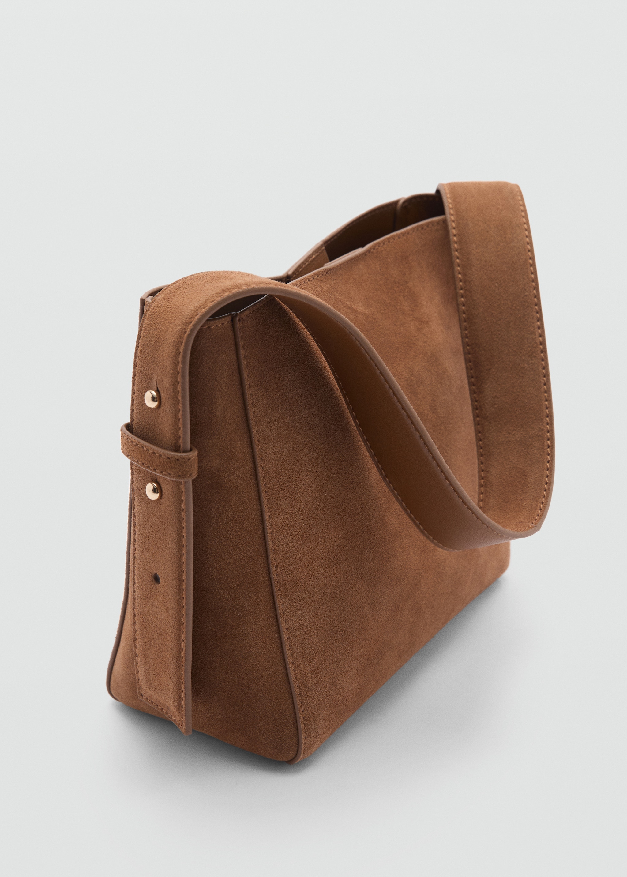 Suede shoulder bag - Women | MANGO Niger
