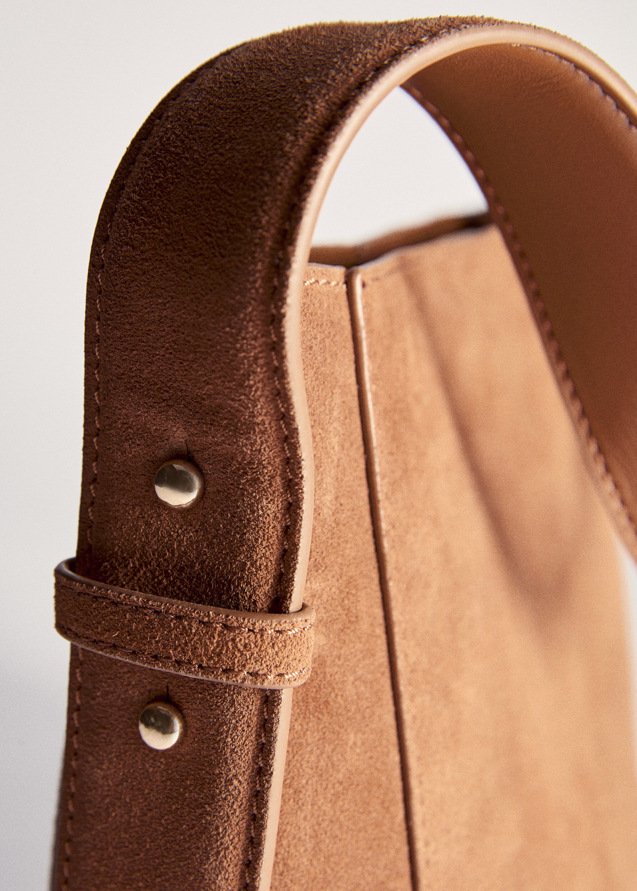 Leather shopper bag - Details of the article 5