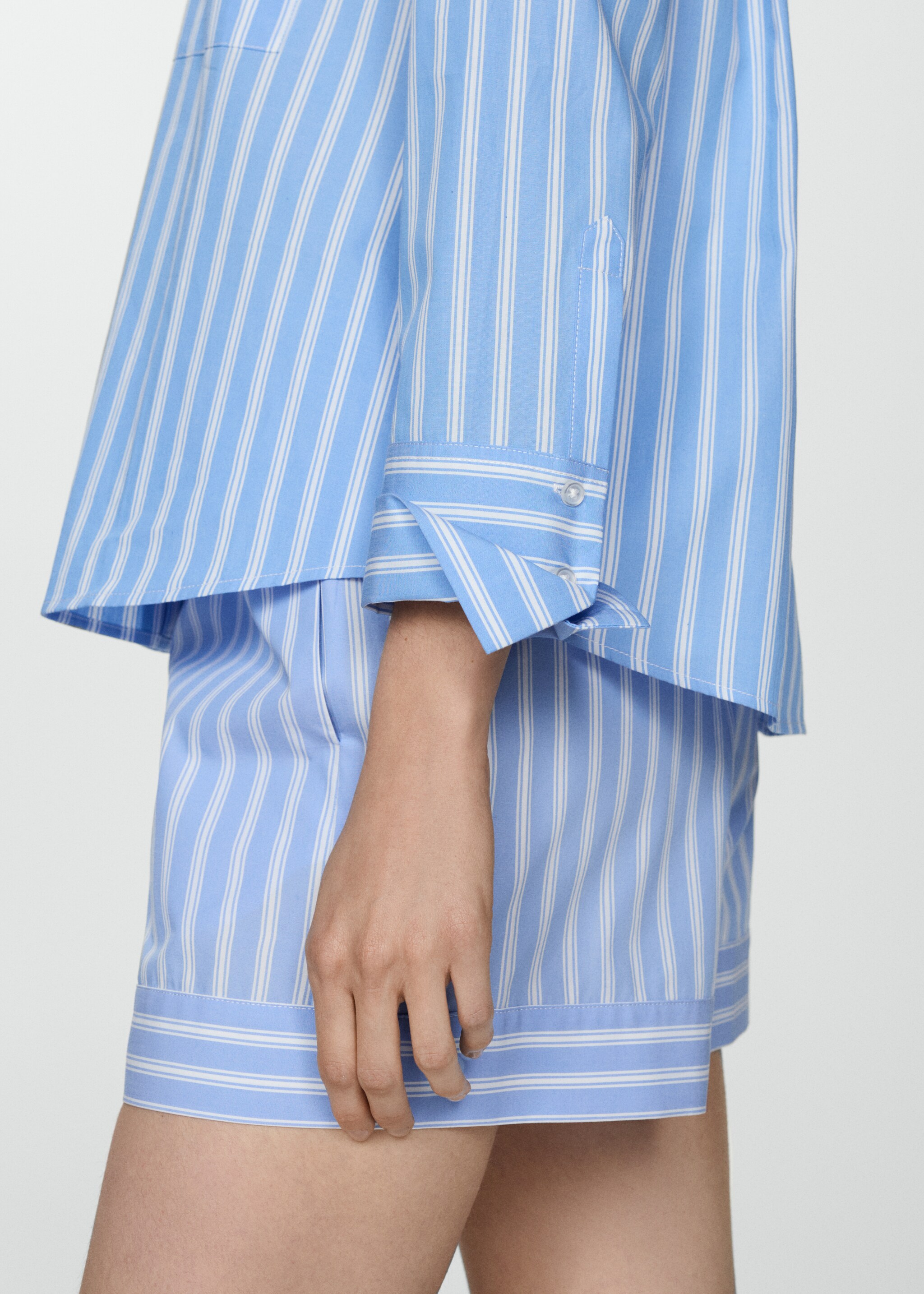 100% cotton striped shirt - Details of the article 6