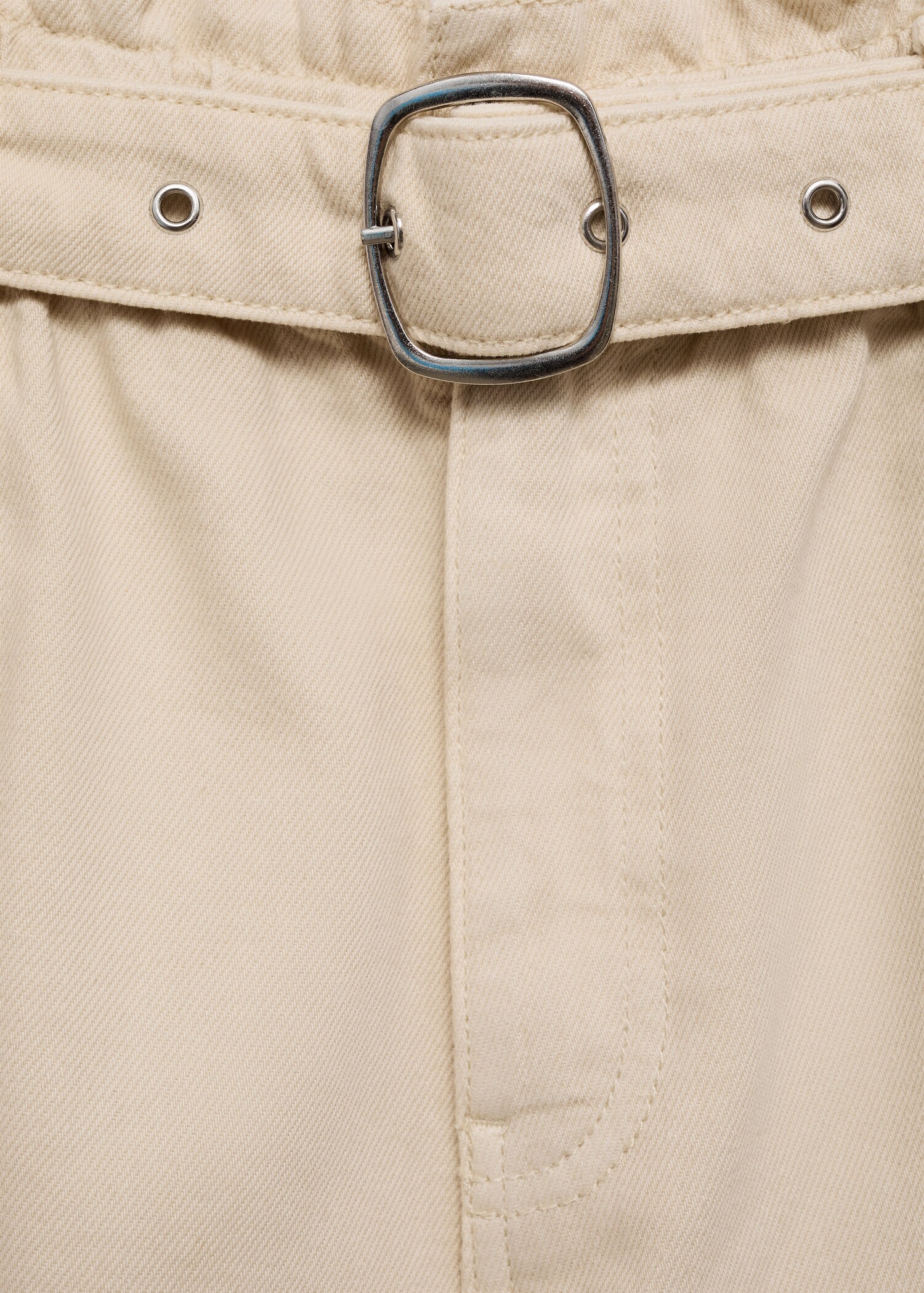 Shorts vaqueros cinturón - Detalle del artículo 8