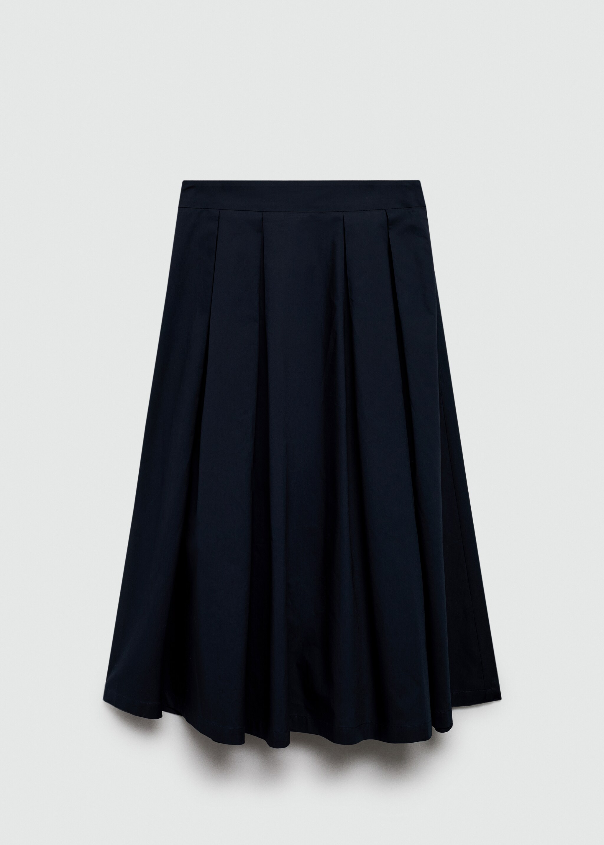 Pleated midi skirt - Article without model