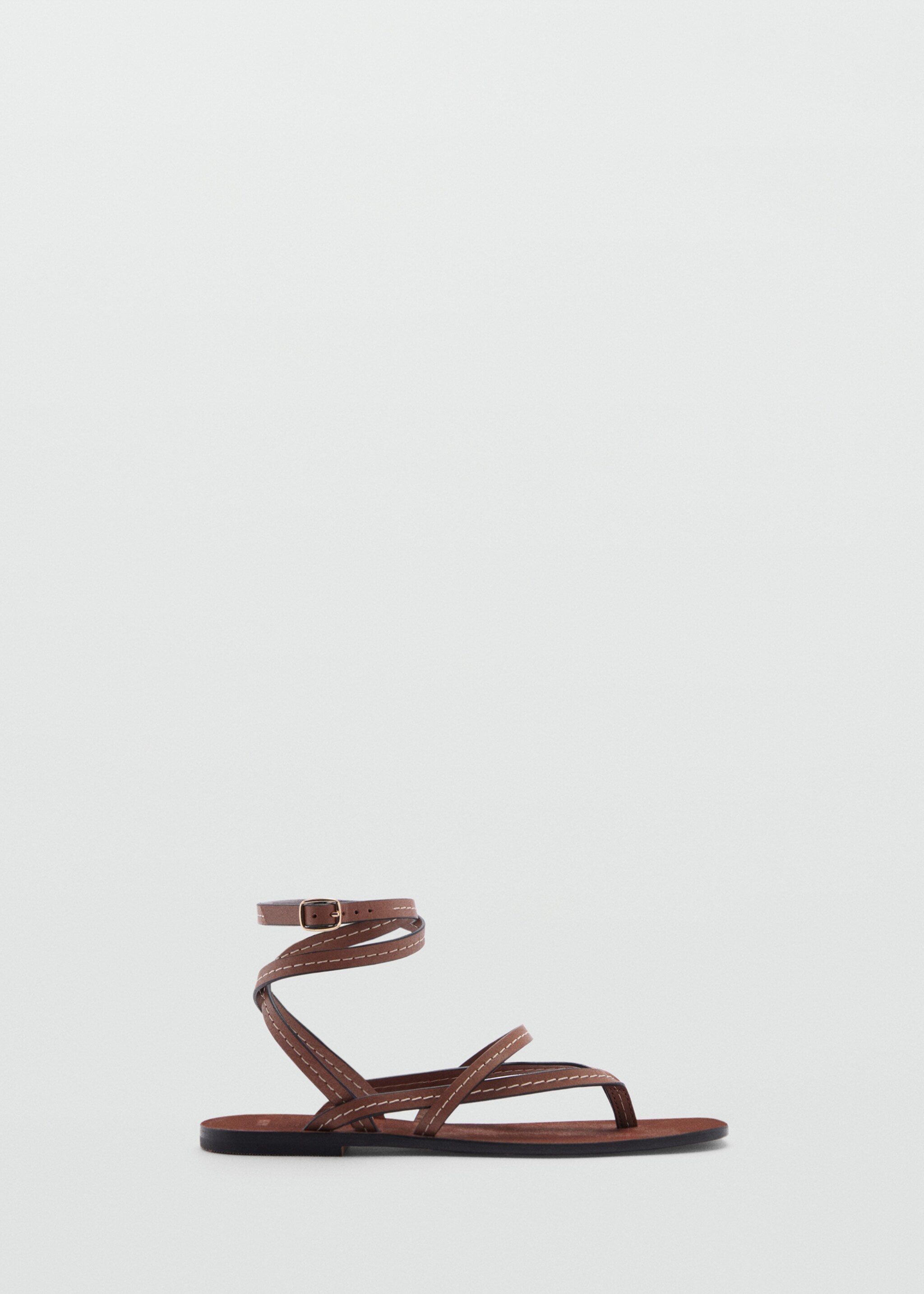 Leather straps sandals - Article without model, Leather. Ref: 77040288-00.