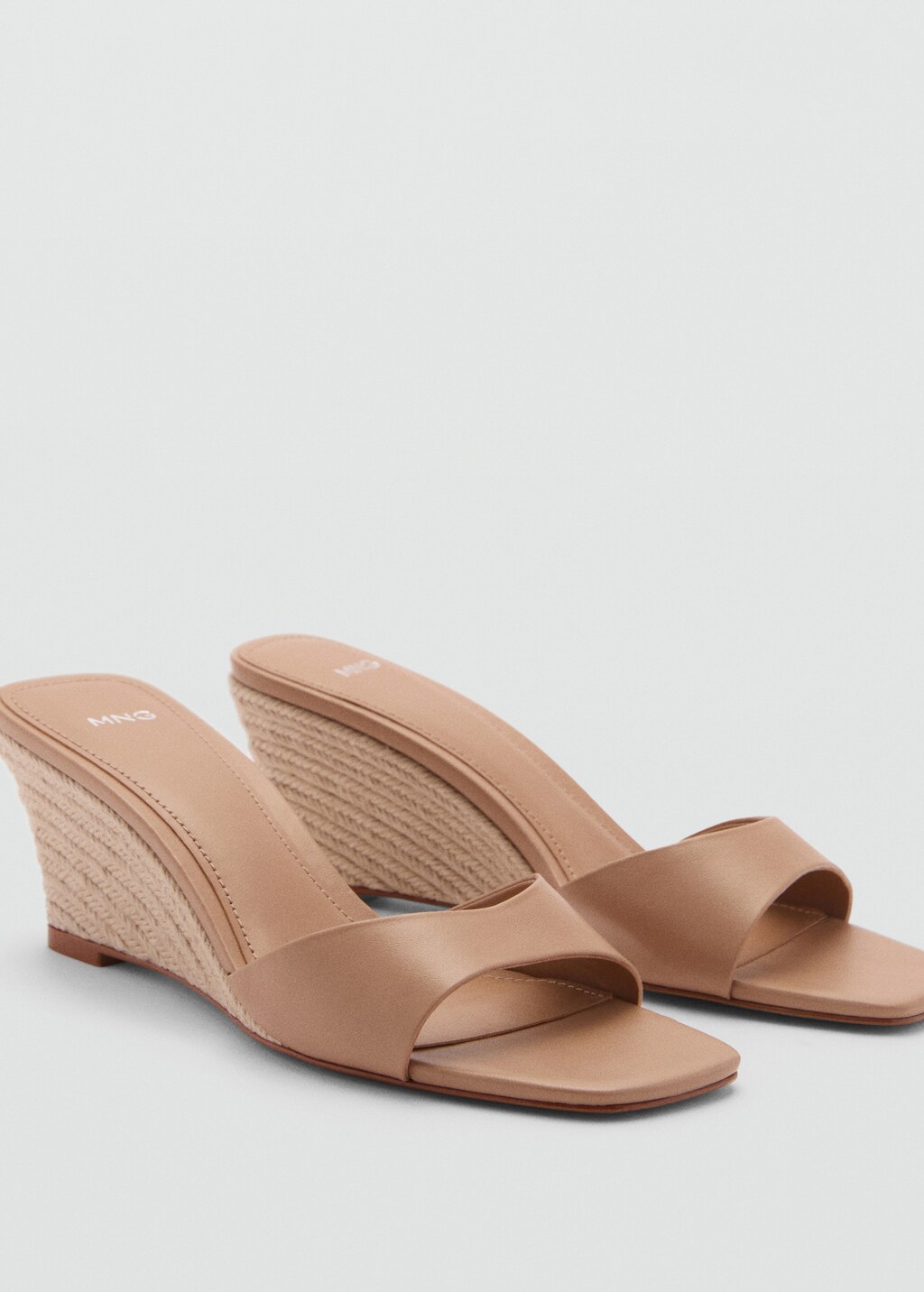 Wedge heel sandal Women MANGO Philippines