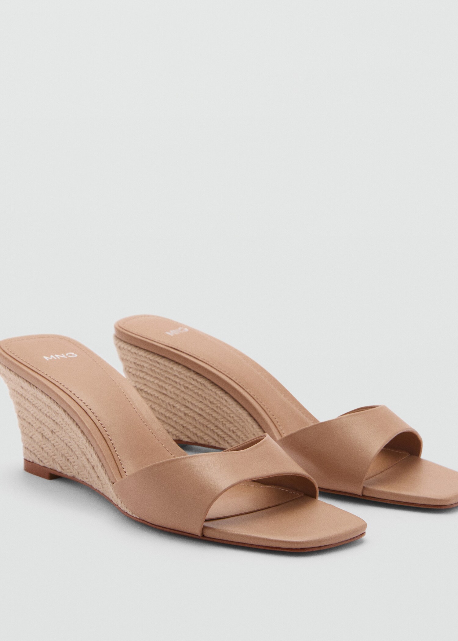 Wedge-heel sandal - Medium plane