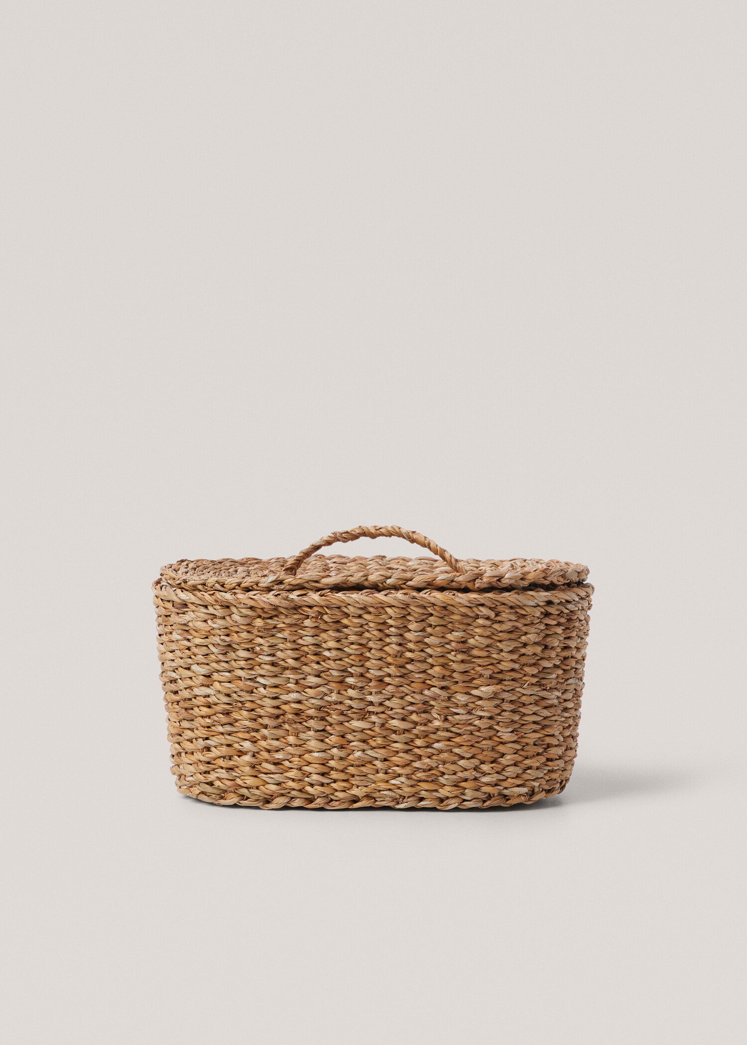 Petit panier ovale fibres naturelles - Article sans modèle