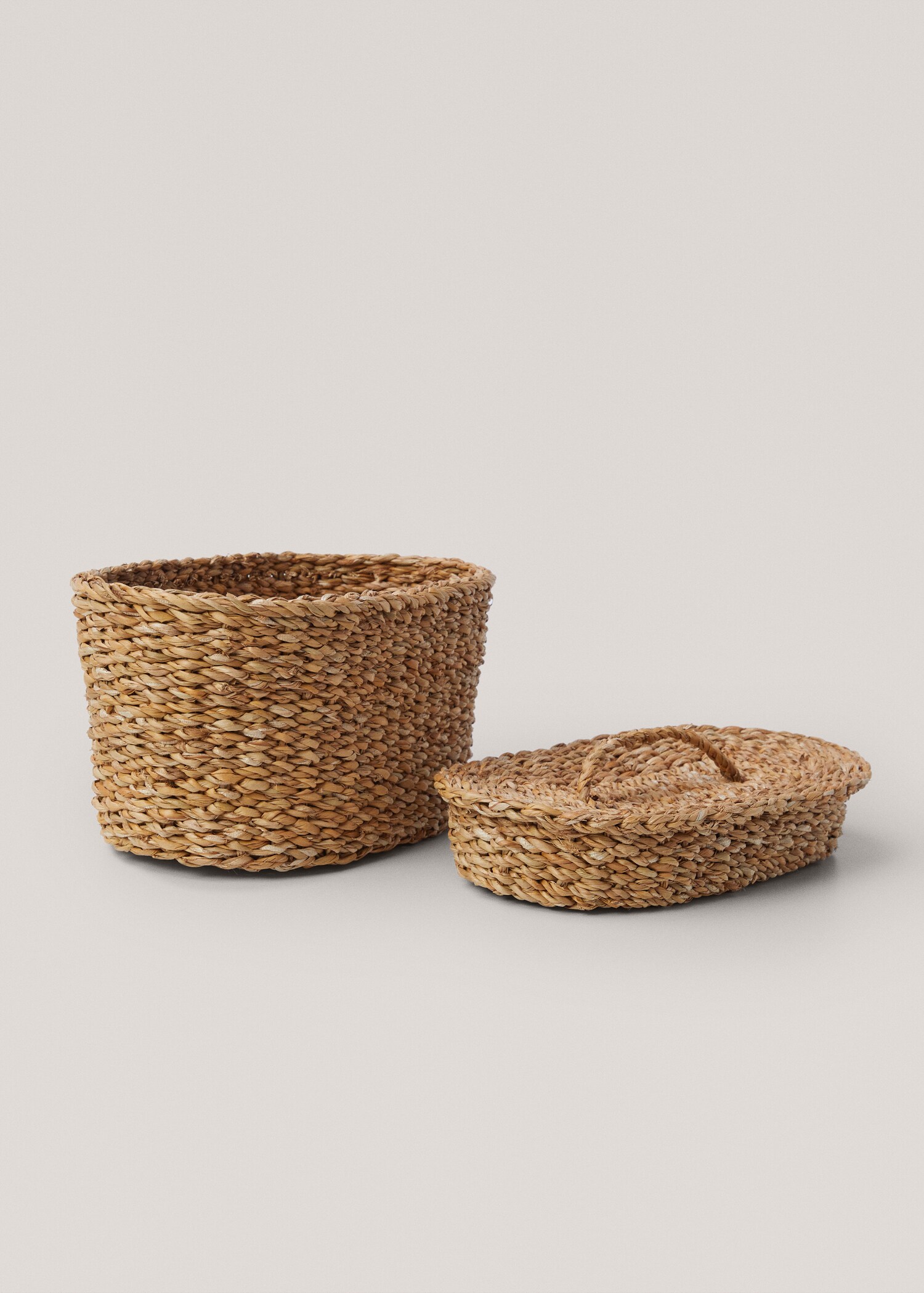 Petit panier ovale fibres naturelles - Détail de l'article 3