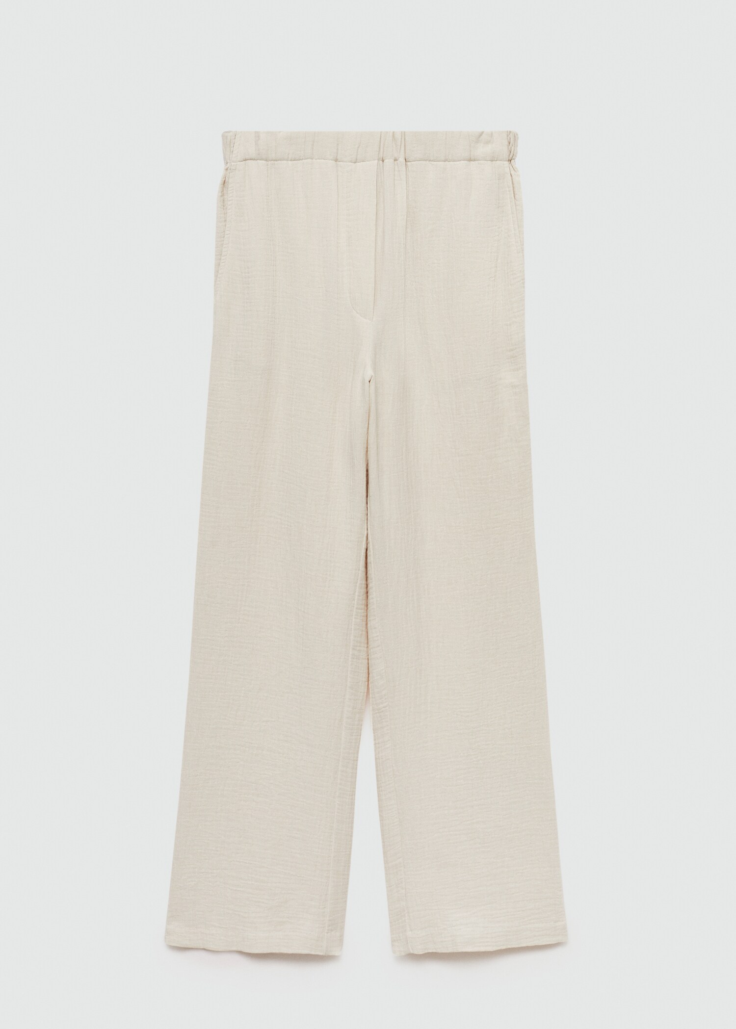 Pantalón wideleg algodón - Artículo sin modelo