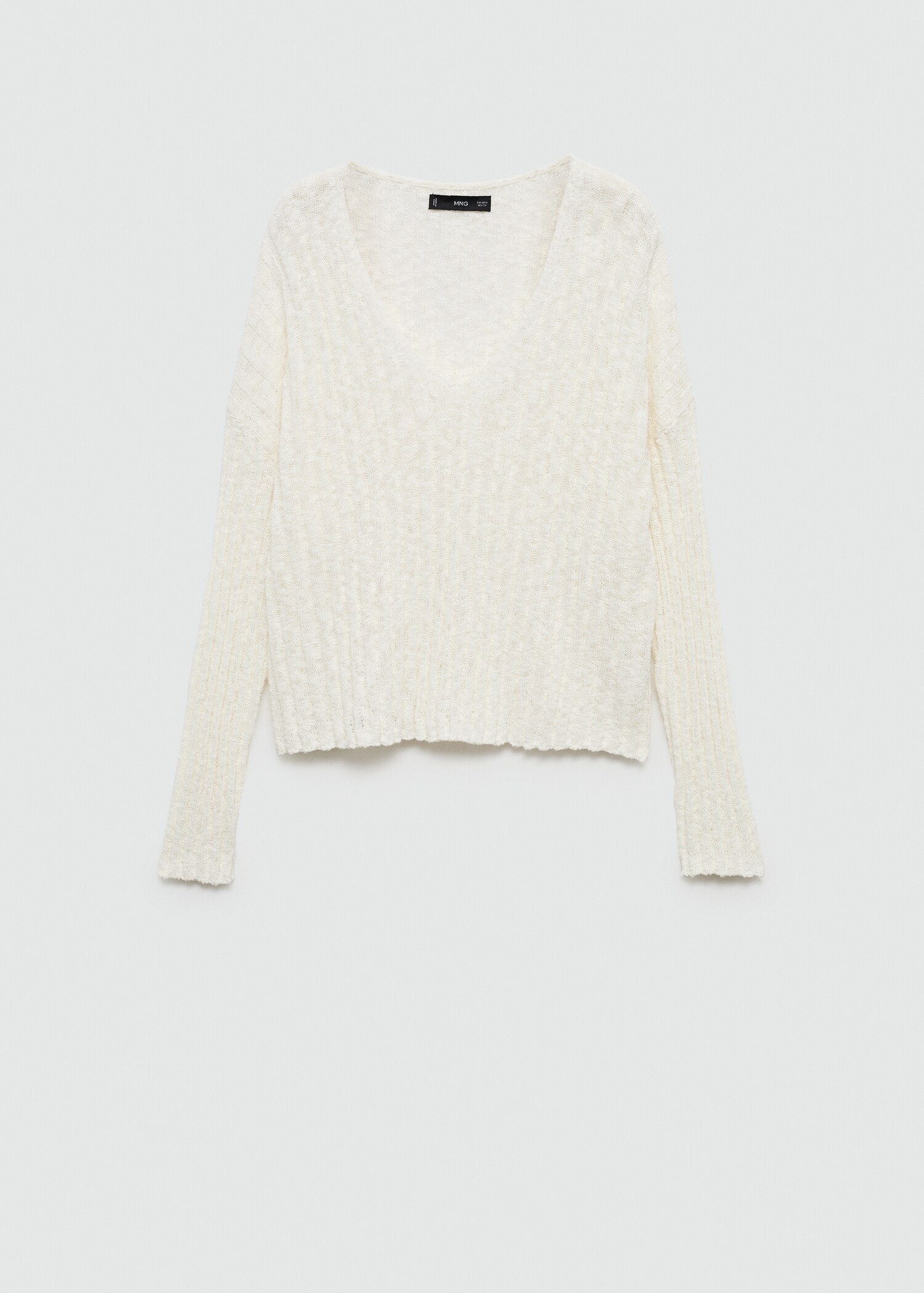 Long-sleeve knitted sweater - Article without model