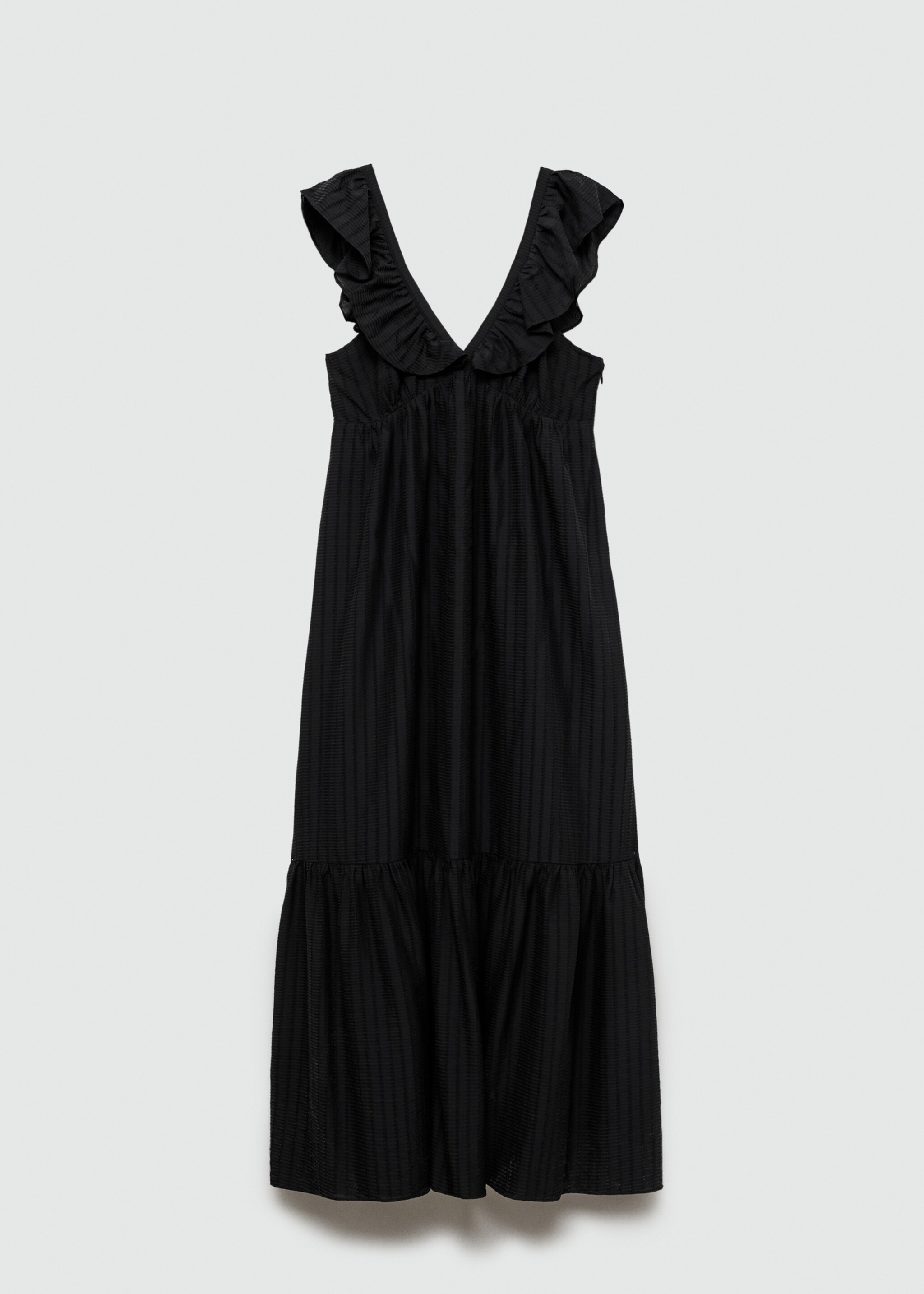 Vestido textura volantes - Artículo sin modelo