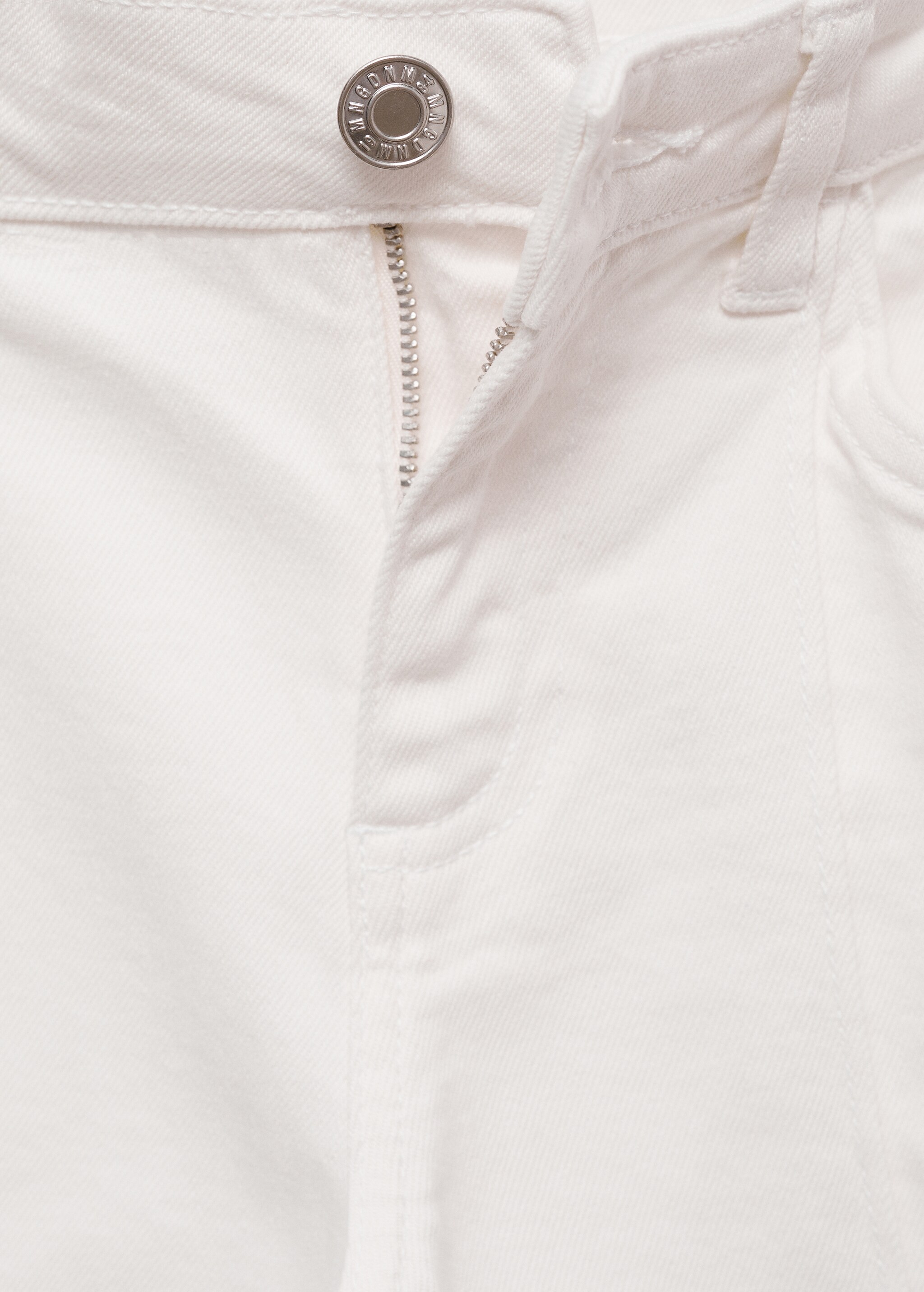 Slim capri jeans with decorative stitching - Details of the article 8