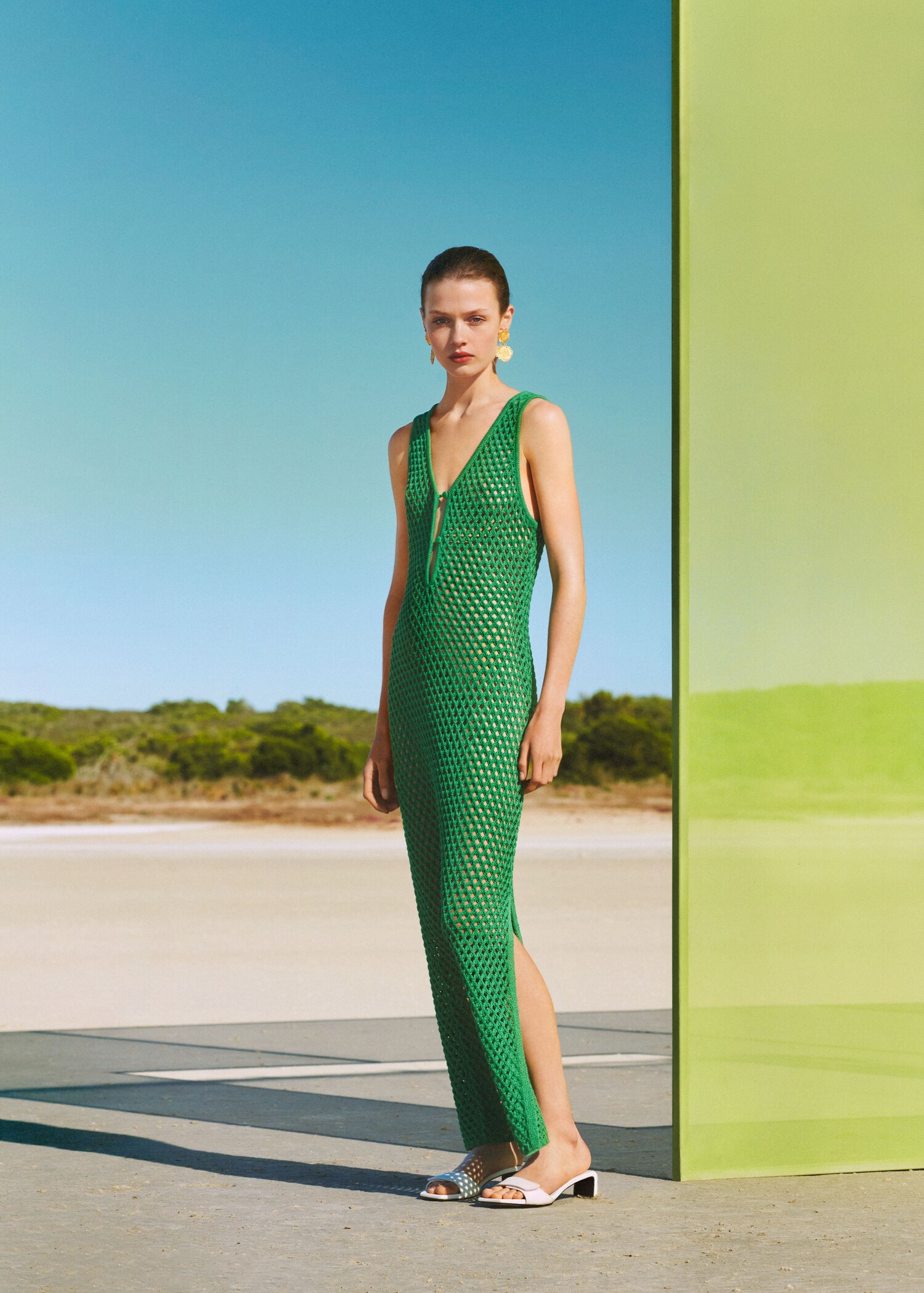 Vestido crochet botones - Detalle del artículo 7