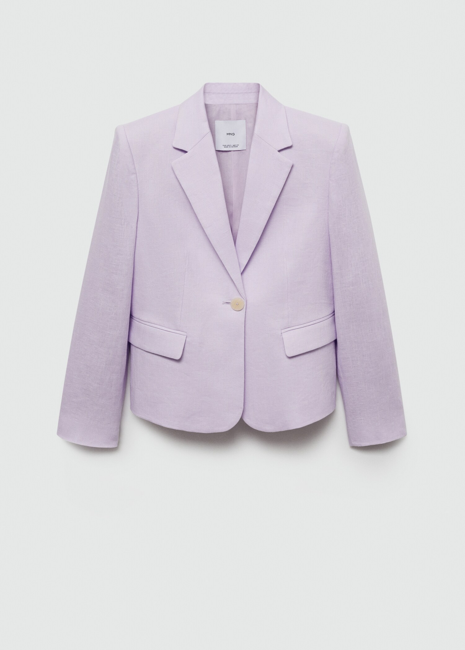 Blazer traje crop lino - Artículo sin modelo