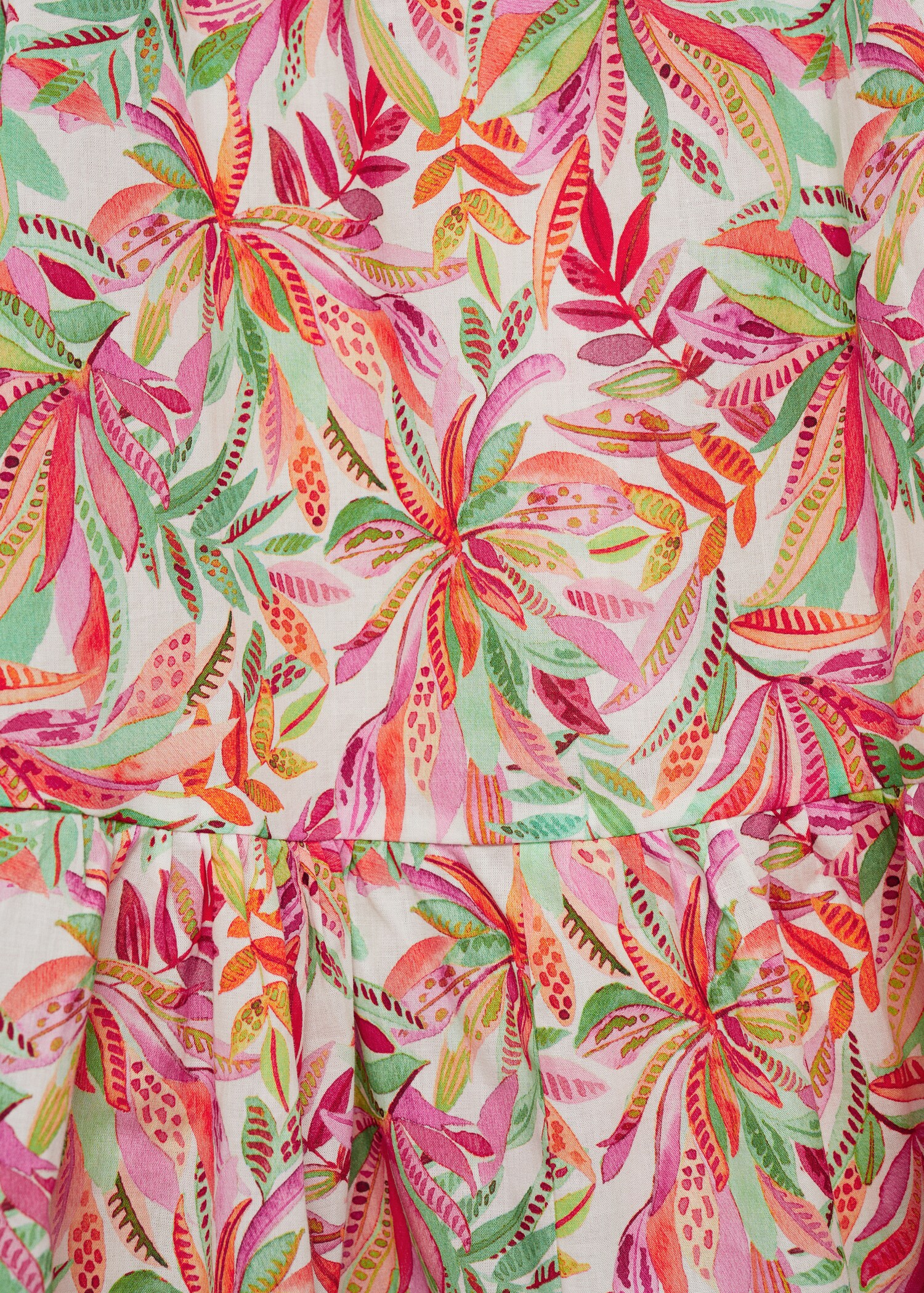 Robe à imprimé tropical - Détail de l'article 0