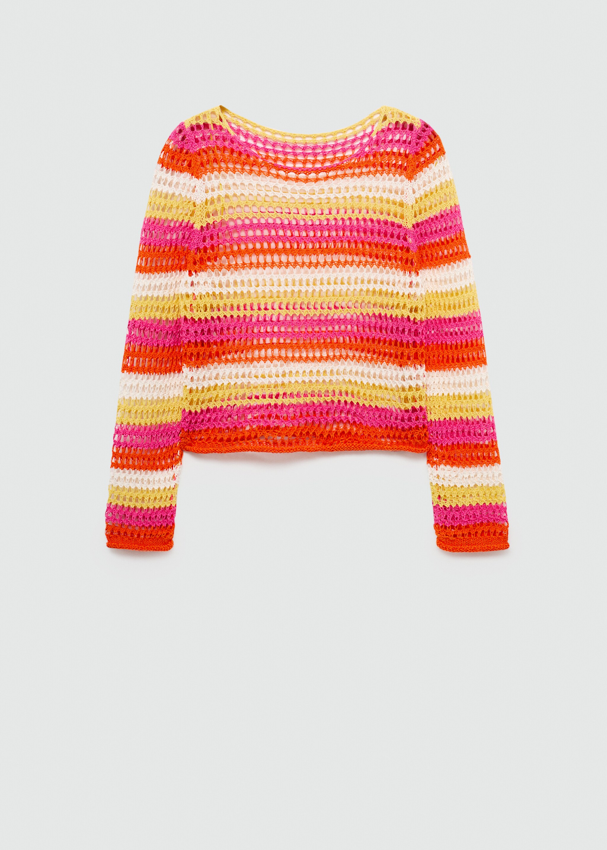 Jersey crochet combinado - Artículo sin modelo